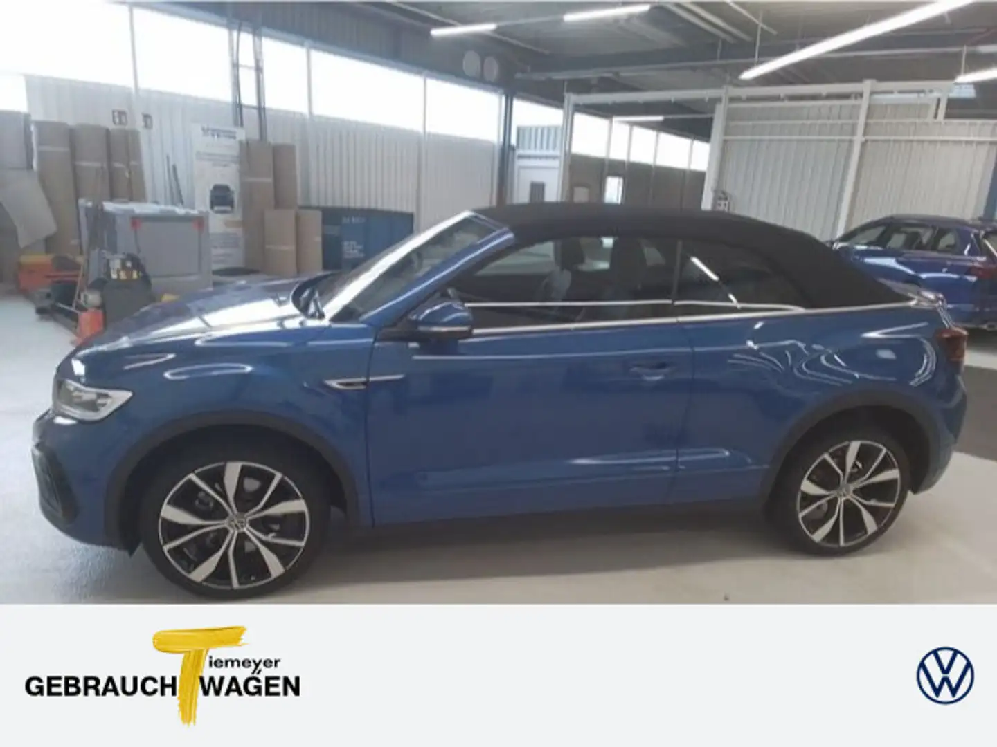 Volkswagen T-Roc 1.5 TSI R-LINE IQ-LIGHT LEDER ST Blau - 1