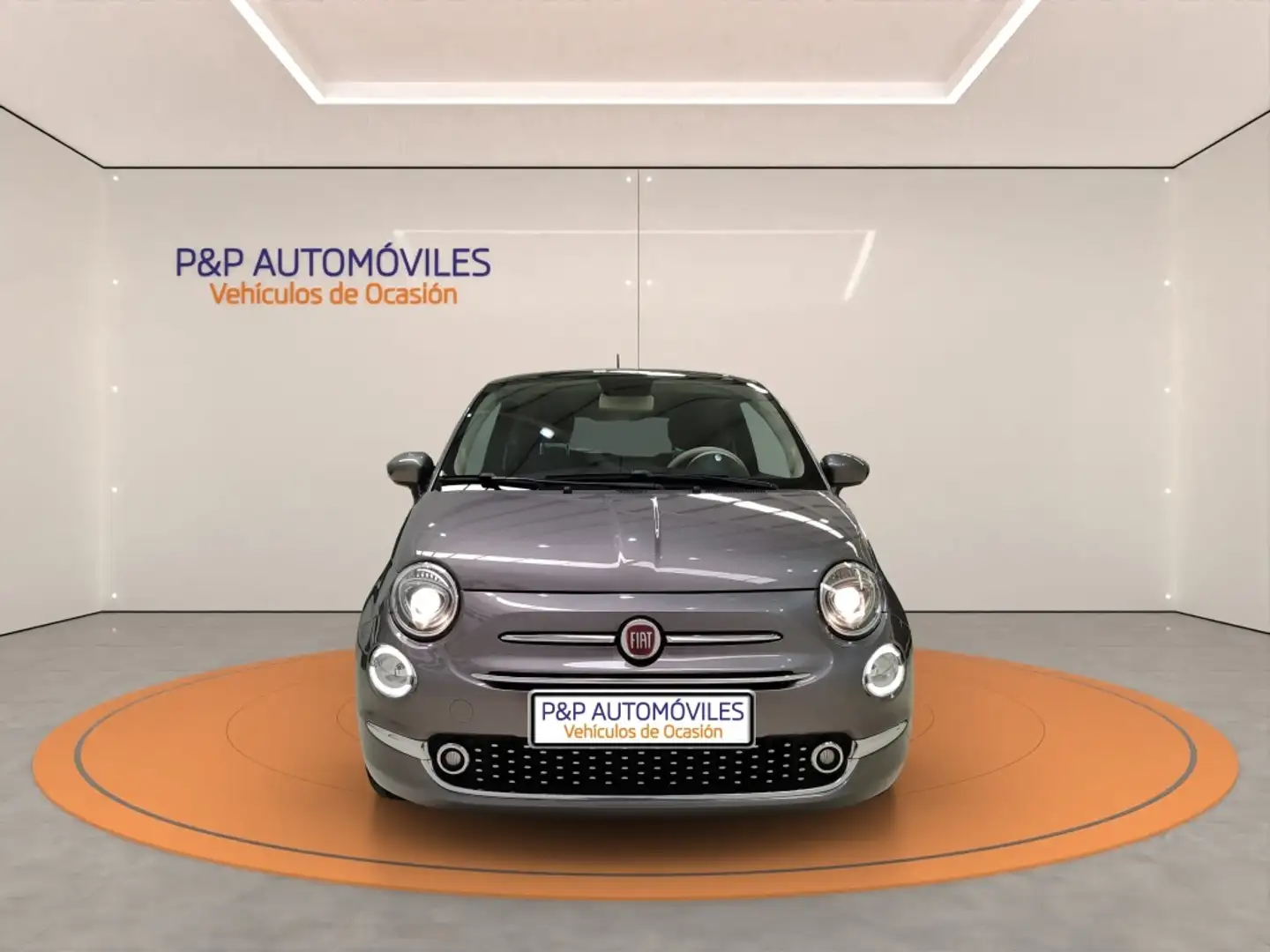 Fiat 500 1.0 Hybrid Monotrim 52kW Gris - 2