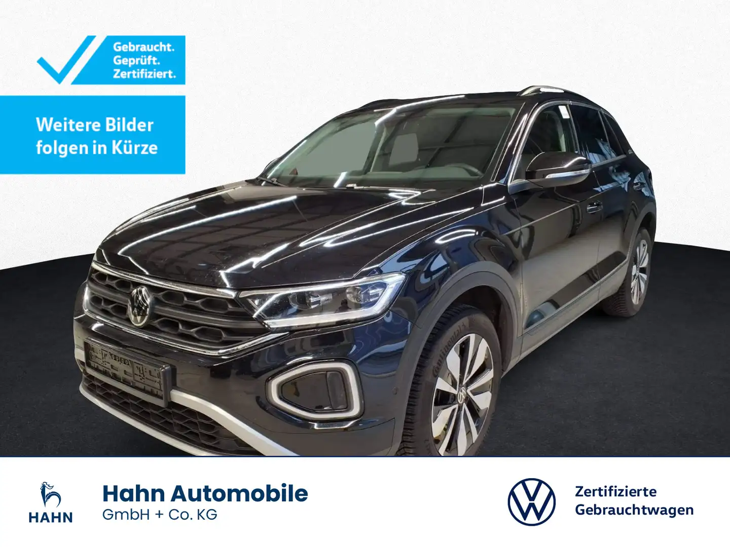 Volkswagen T-Roc 2.0TDI DSG Goal AHK Cam LED+ Navi Parklenk Schwarz - 1