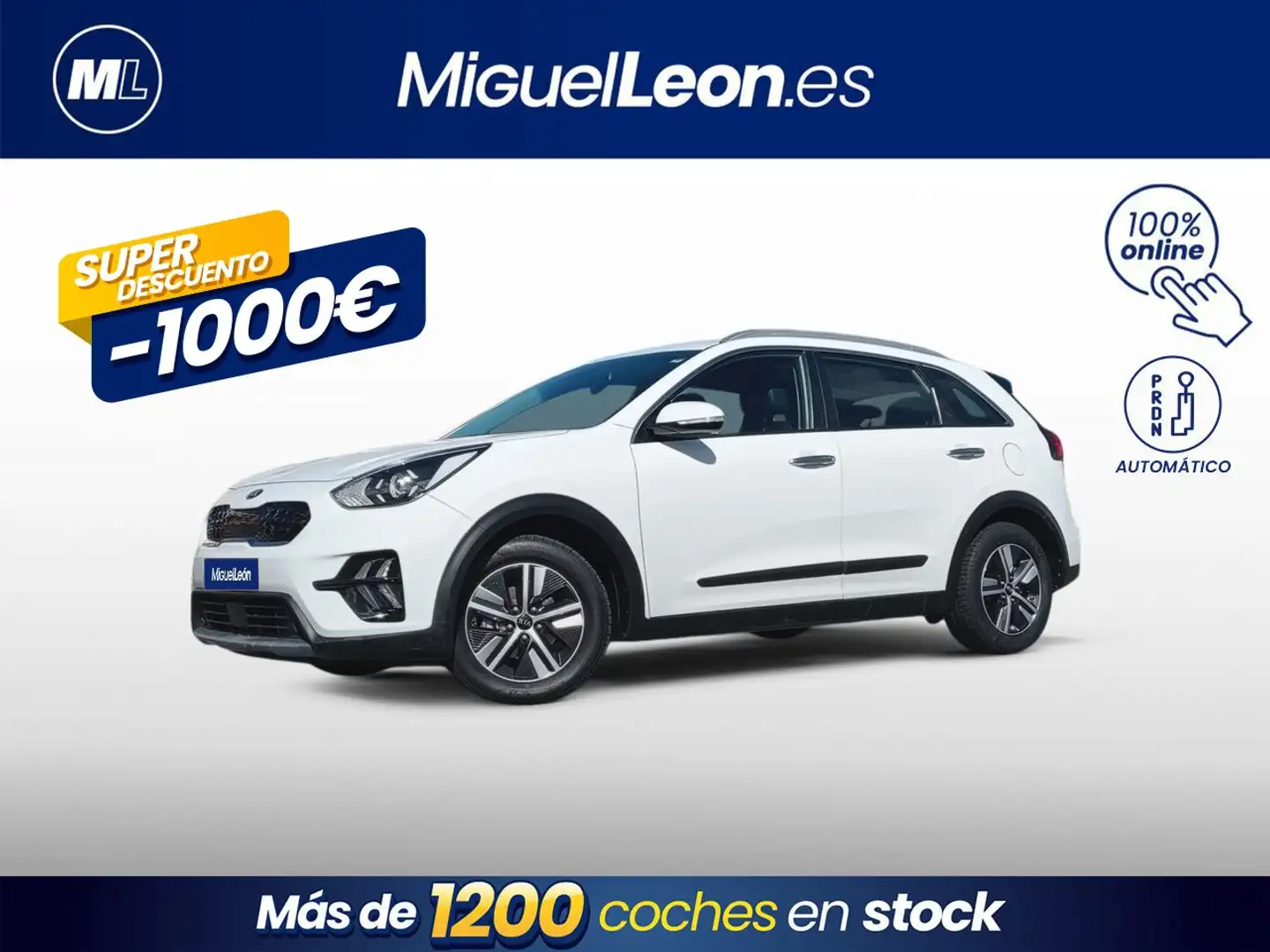 Kia Niro 1.6 GDi HEV 104kW (141CV) Drive Blanco - 1