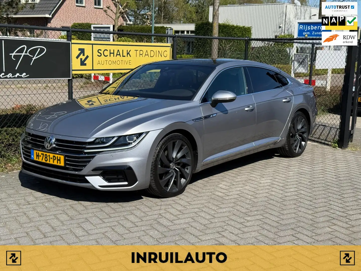 Volkswagen Arteon 2.0 TSI R-line|Cam|Pano|Acc|E-stoel|NAP| Szürke - 1