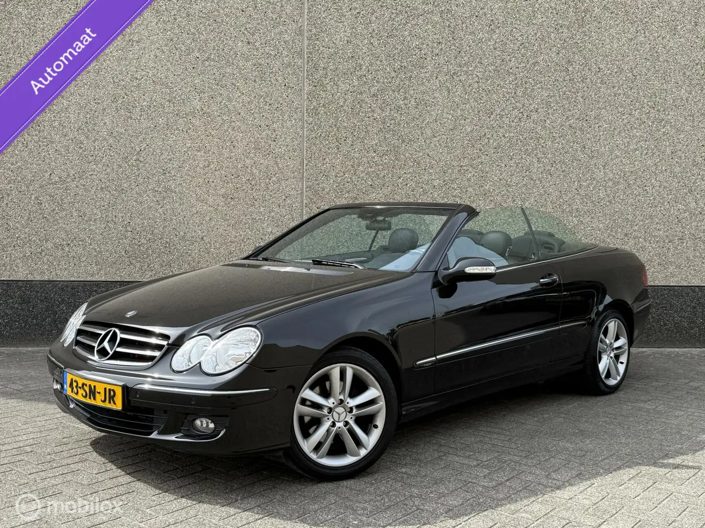 Mercedes-Benz CLK 200 Cabrio CLK200 K. Avantgarde NL Auto Leer Nero - 1