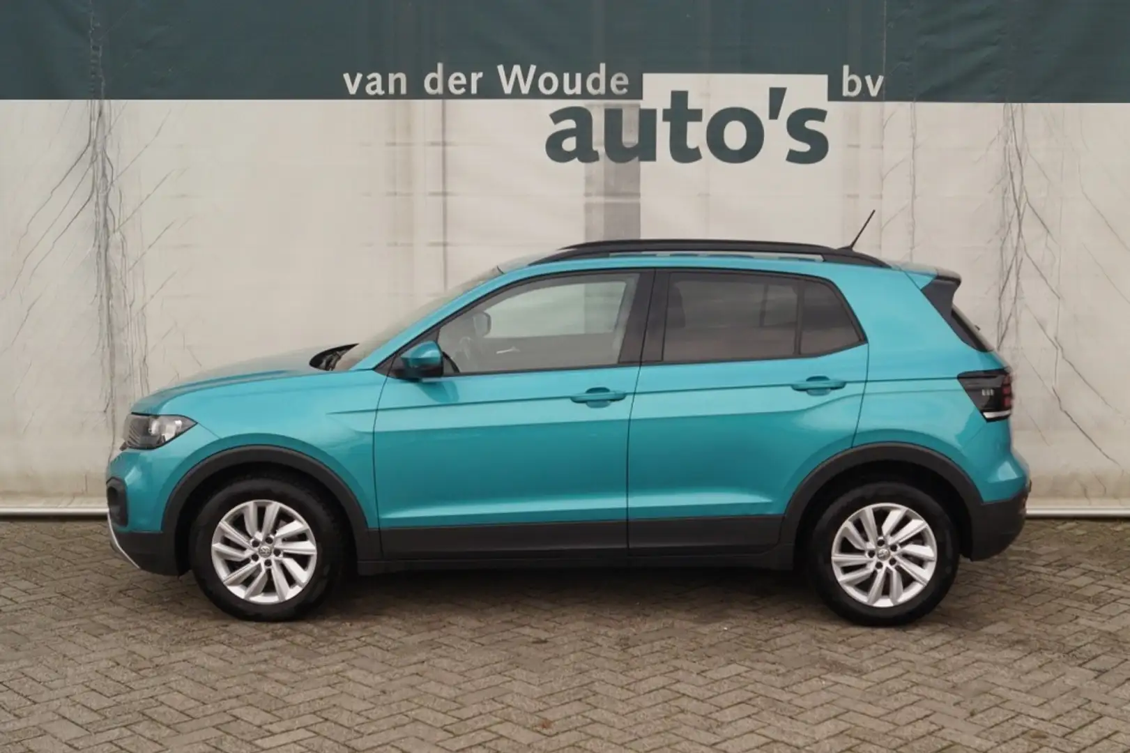 Volkswagen T-Cross 1.0 TSI Life -NAVI-ECC-ACC-PDC-CAM- Groen - 1
