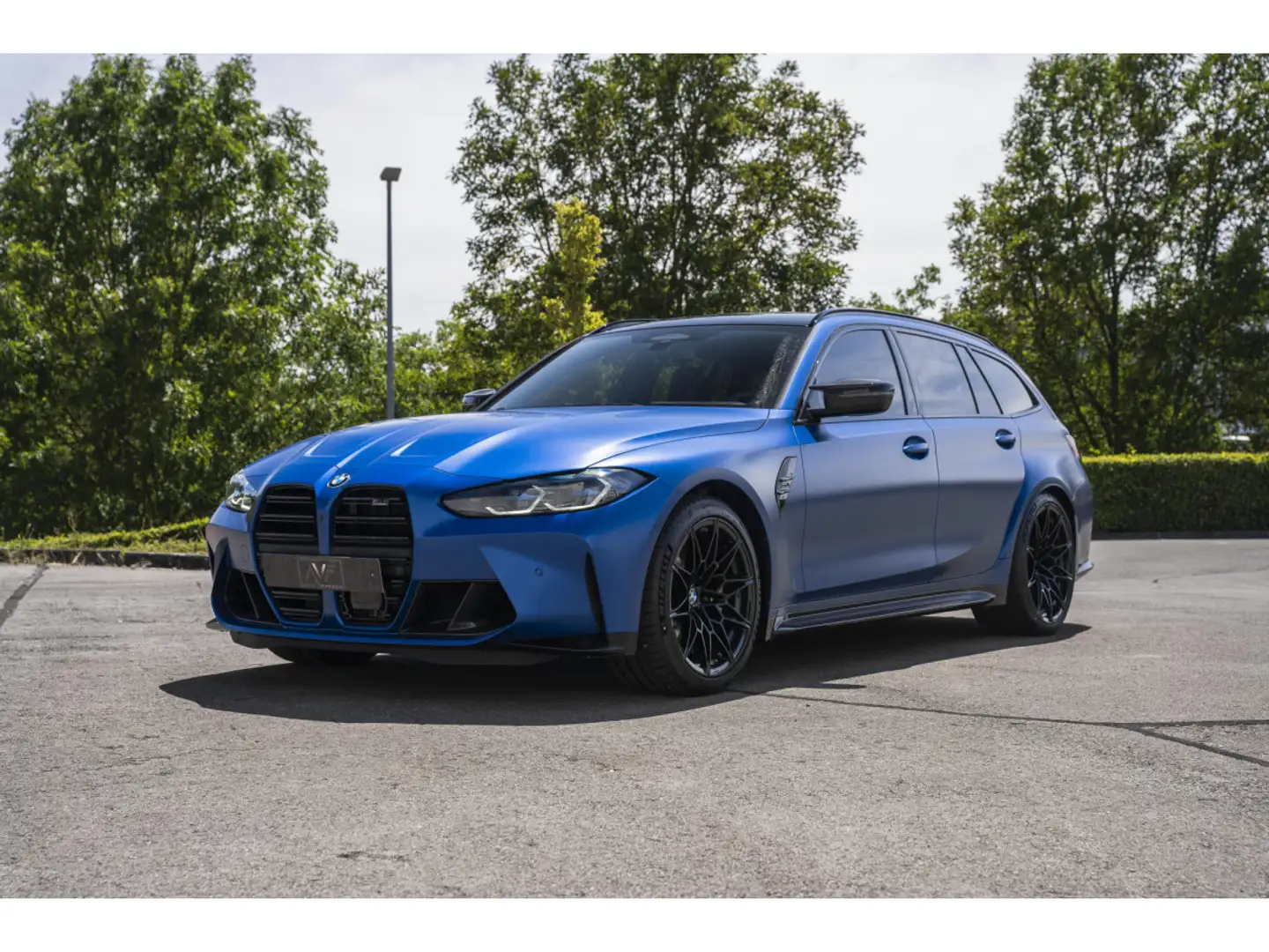 BMW M3 Competition M xDrive Bleu - 1
