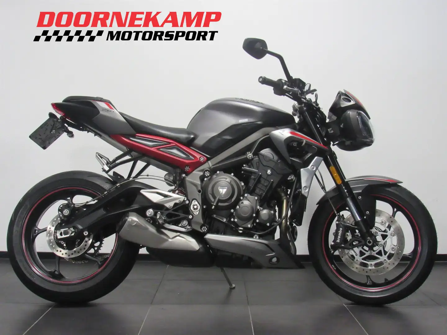 Triumph Street Triple R Grijs - 1