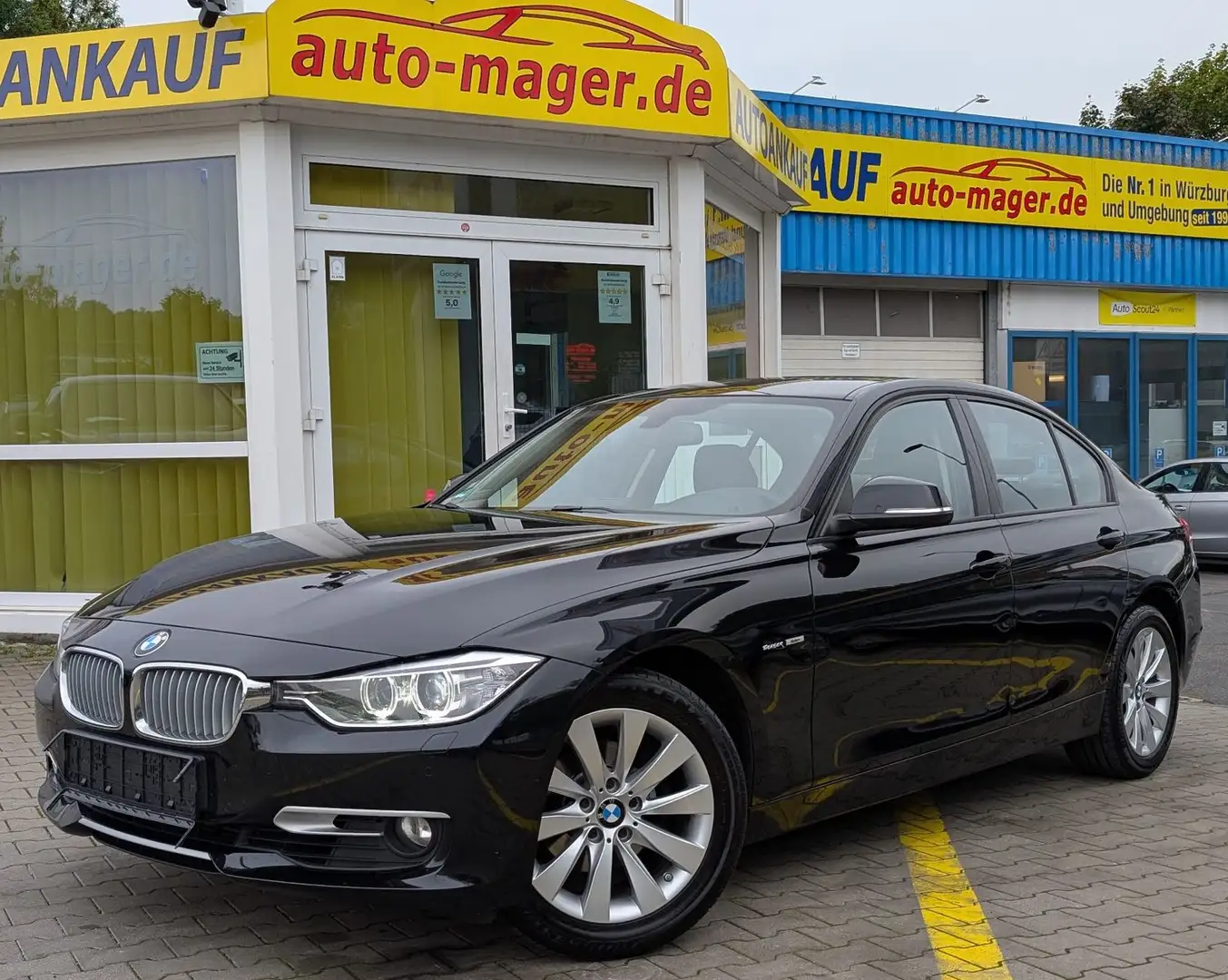 BMW 320 i Lim.*2Hd*Temp*BiXen*2xPDC*Shz*Navi*Garantie Noir - 1