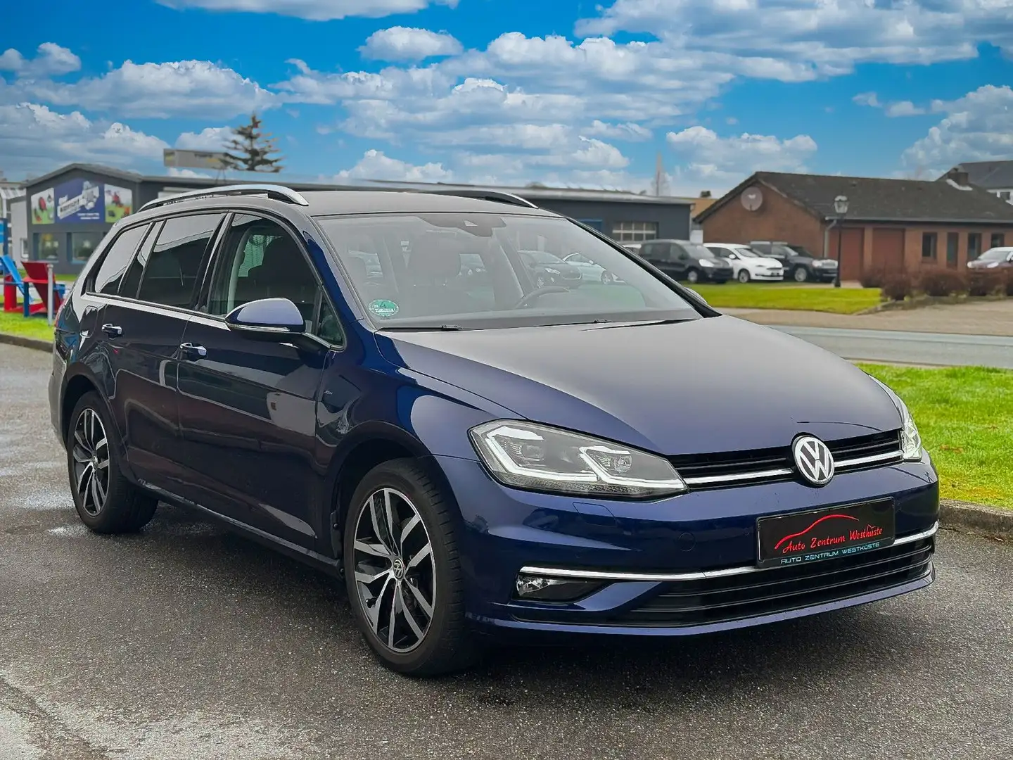 Volkswagen Golf VII Variant 1.5TSI Join DSG AHK Kamera Navi Blau - 1