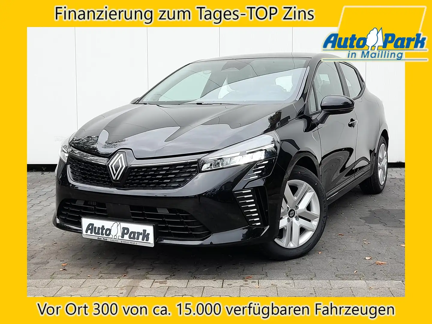 Renault Clio 1.0 TCE Evolution NAVI/APP~SHZ~RFK~PDC~DAB Schwarz - 1