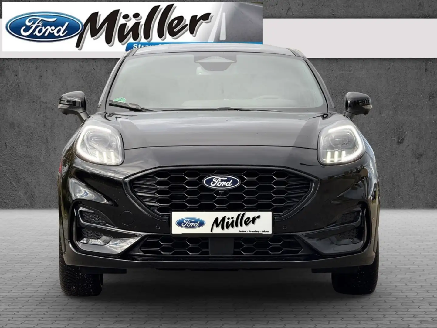 Ford Puma ST-Line X 1.0 EcoBoost Automatik Schwarz - 2