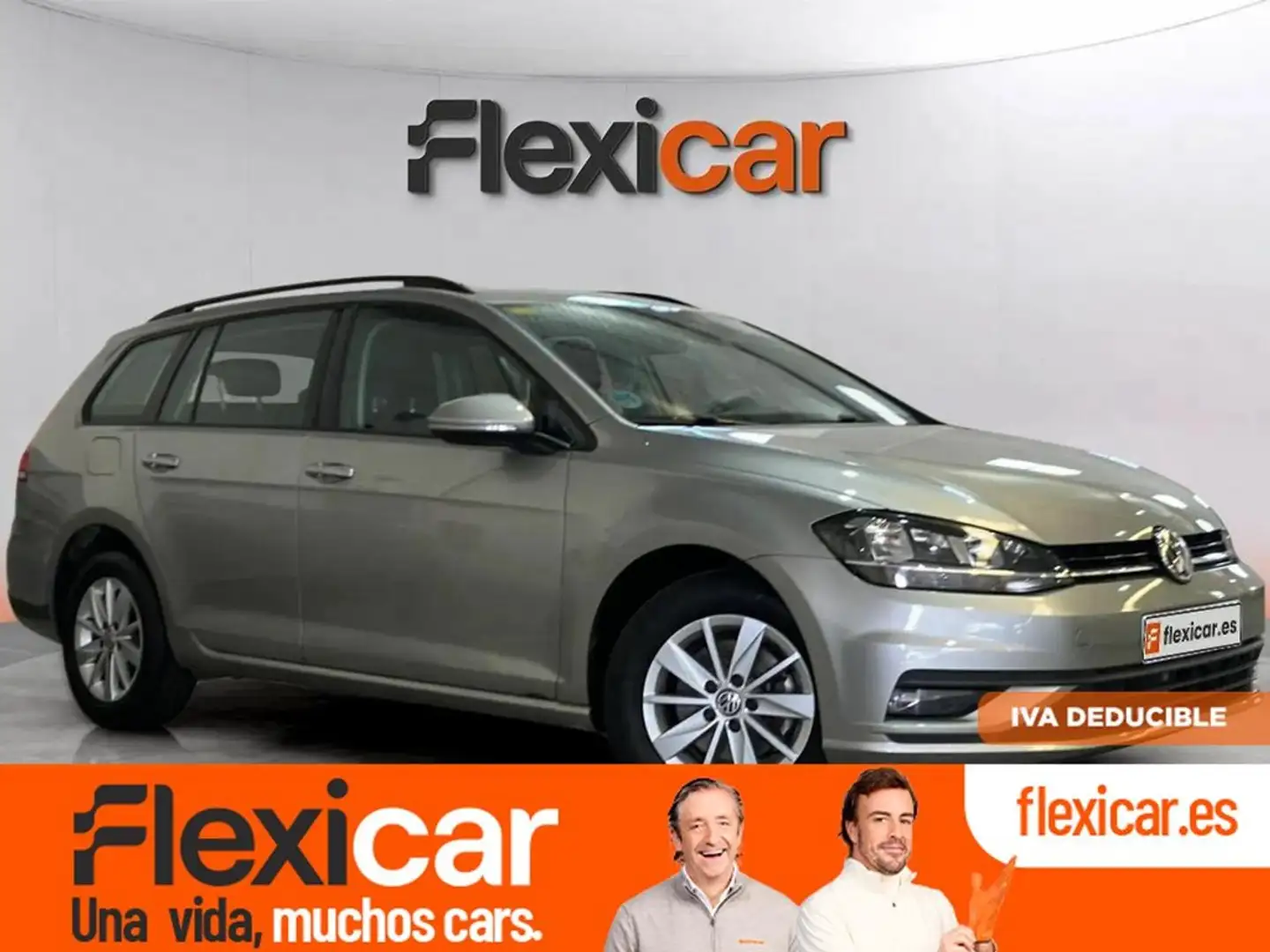 Volkswagen Golf Variant 1.6TDI Business and Navi Ed. Grau - 1