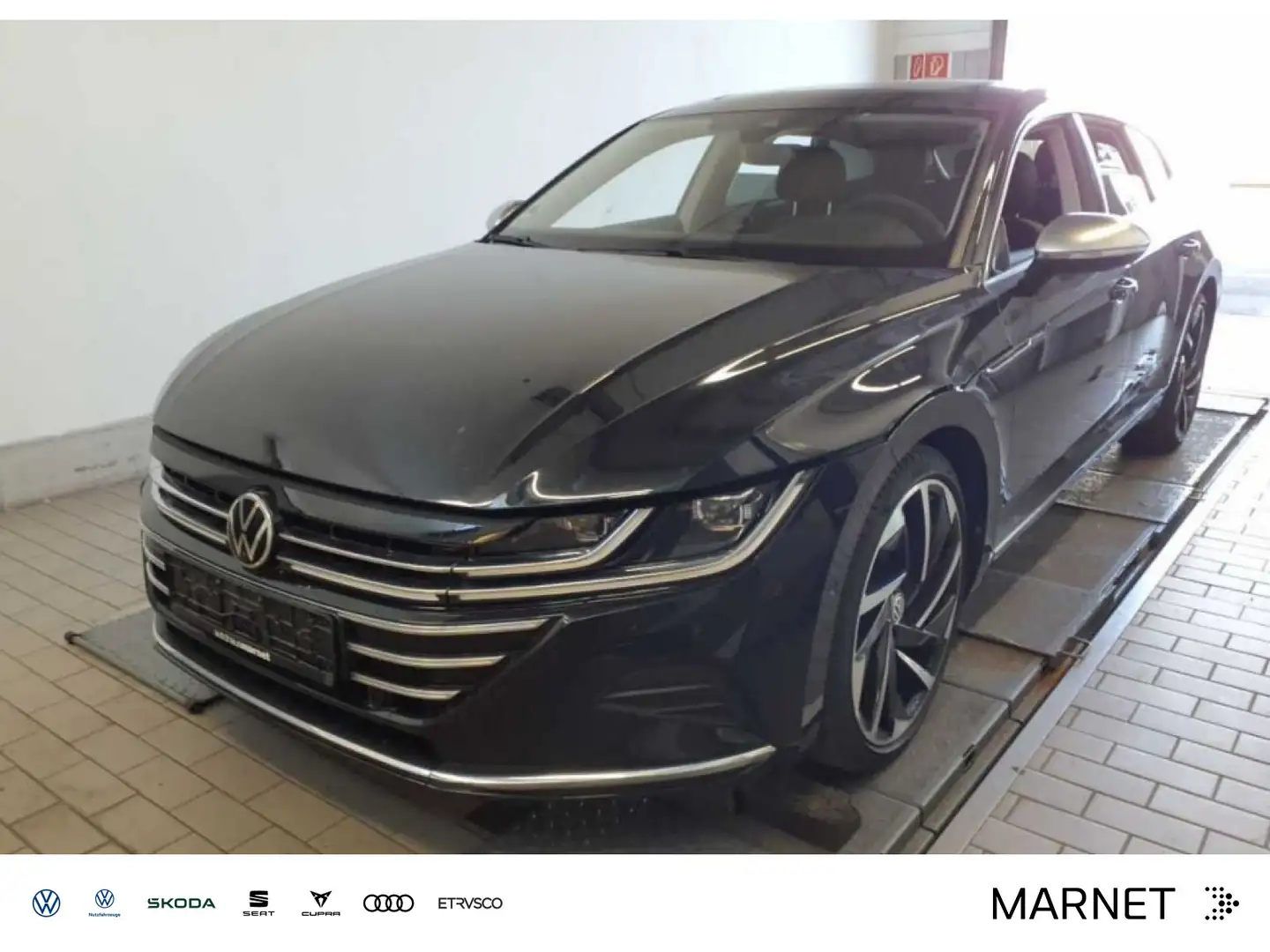 Volkswagen Arteon SB Elegance 2.0TDI*NAVI*PANO*360*HUD*H&K* Schwarz - 1
