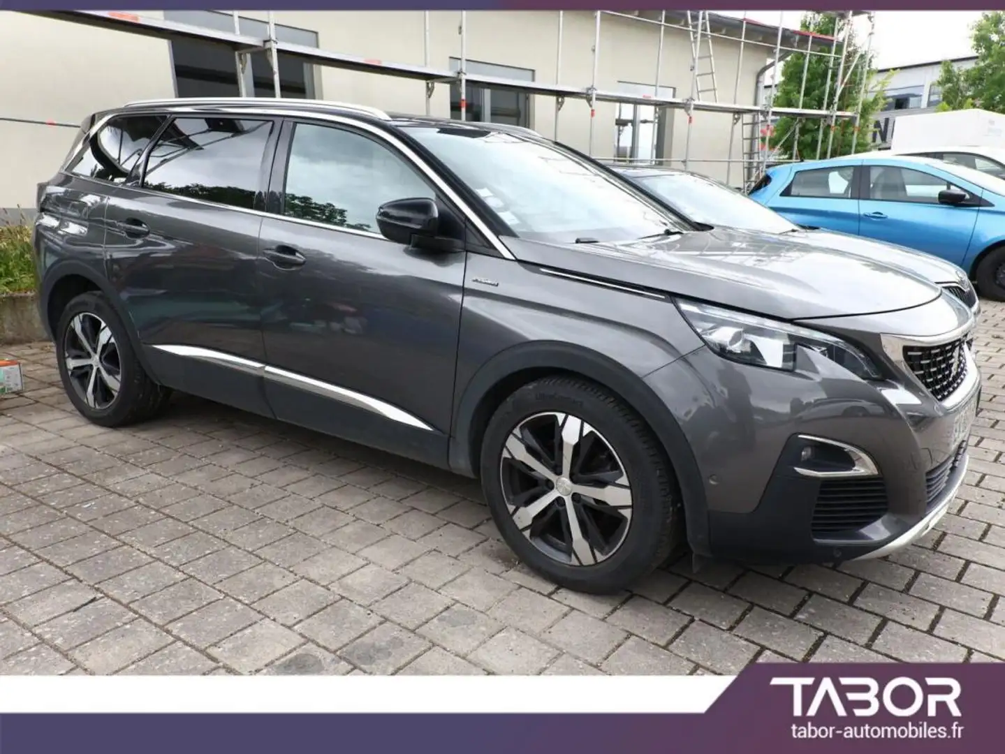 Peugeot 5008 1.6 THP 165 Aut Allure 7P Pano GPS Gris - 2