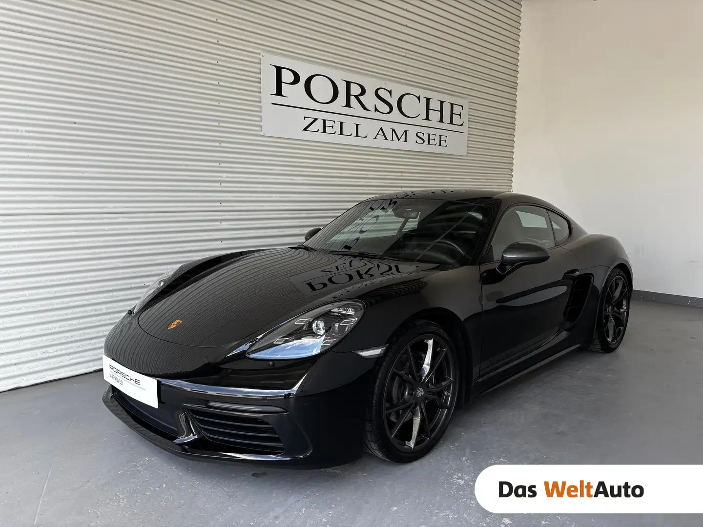 Porsche 718 Cayman T Czarny - 1