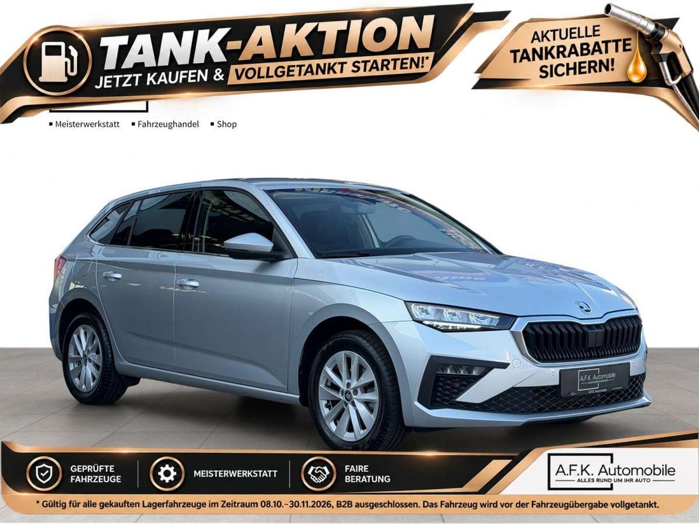 Skoda Scala nuo 350 €/ mėn Benzinas 2025m. Sedanas Automatinė