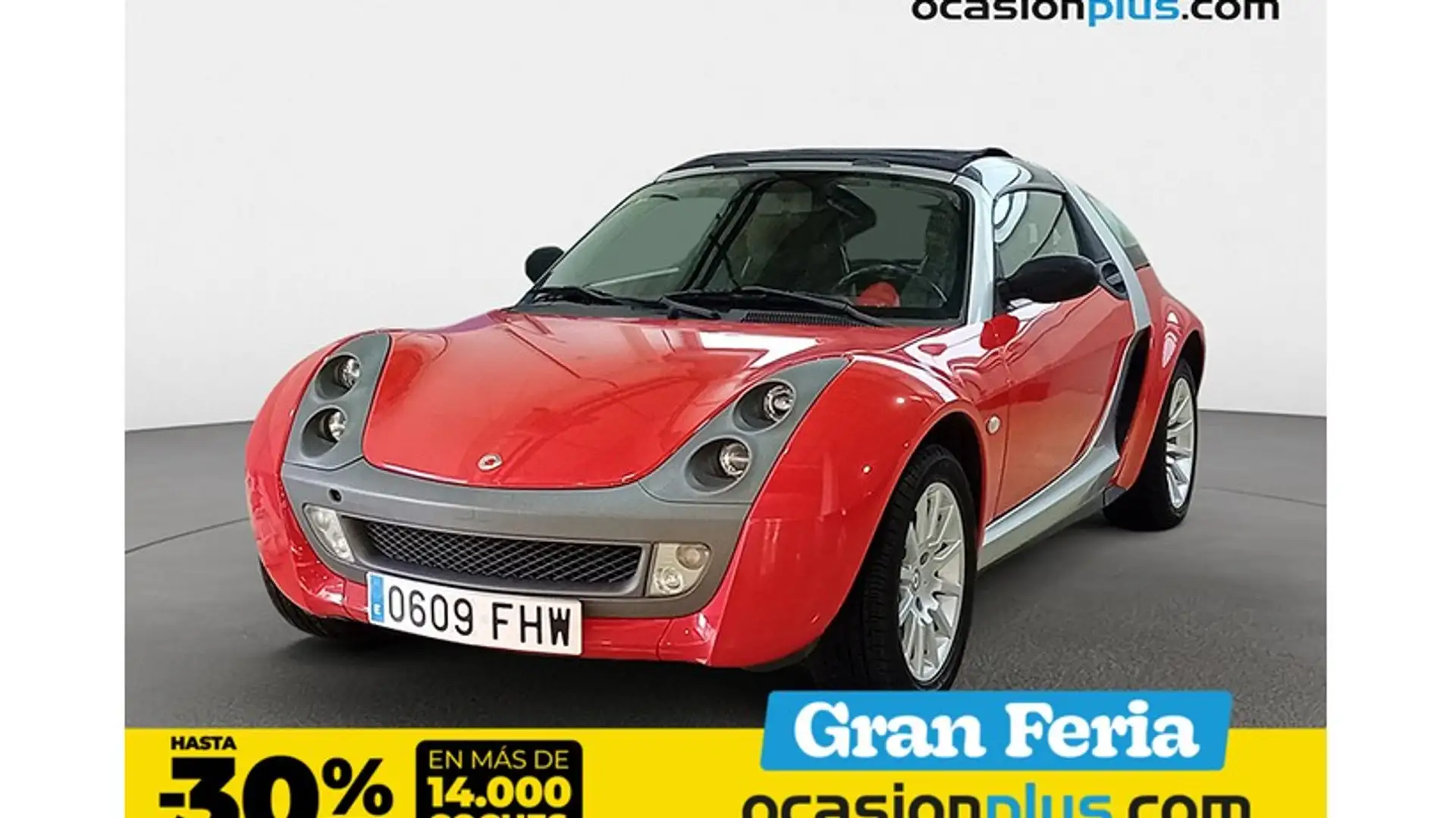 smart city-coupé/city-cabrio Roadster-Coupé 82 Aut. Rouge - 1