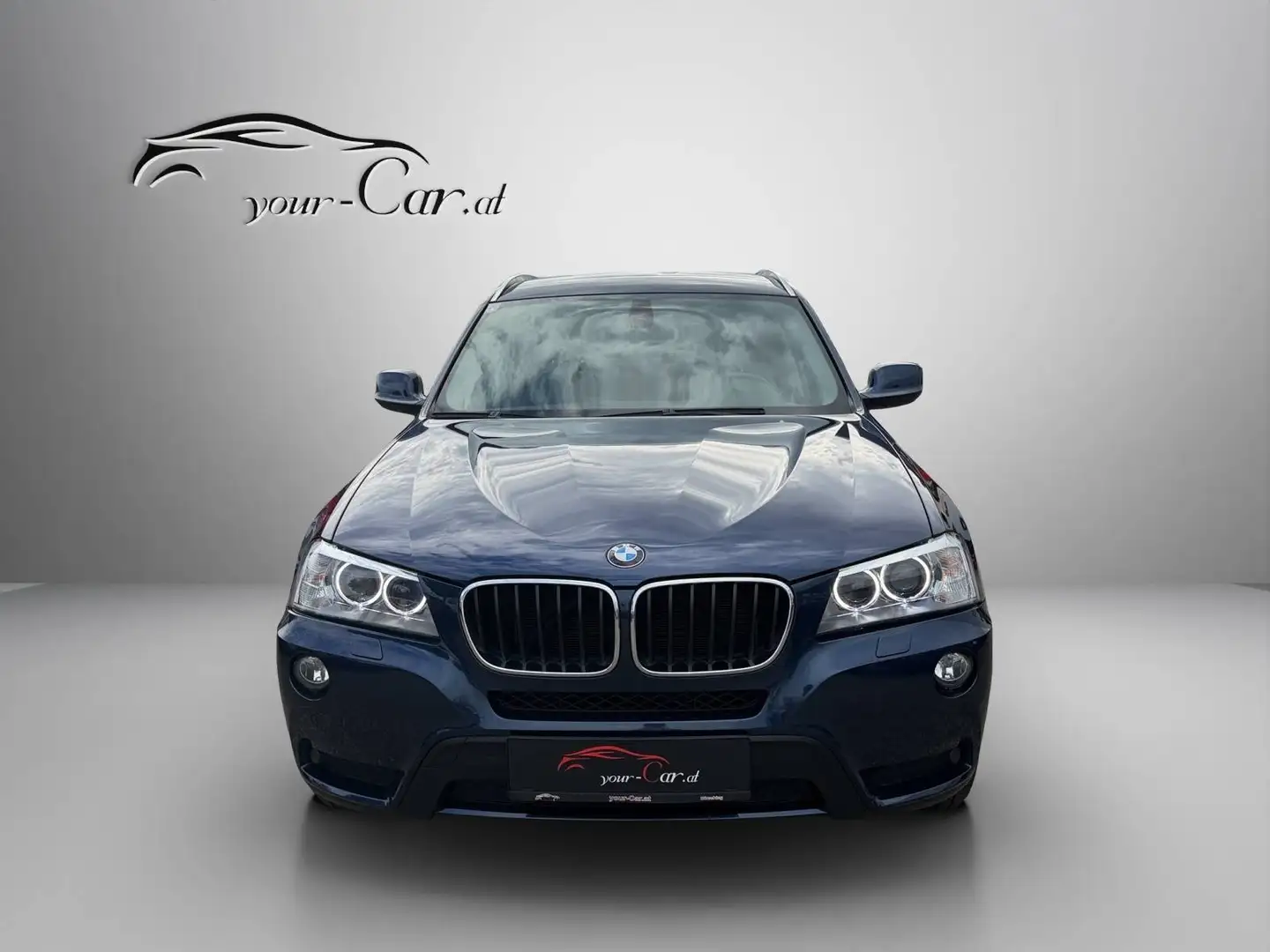BMW X3 xDrive20d Österreich-Paket Aut. *1. Besitz, BMW-HISTORIE, NAVI, RFK* Blau - 2