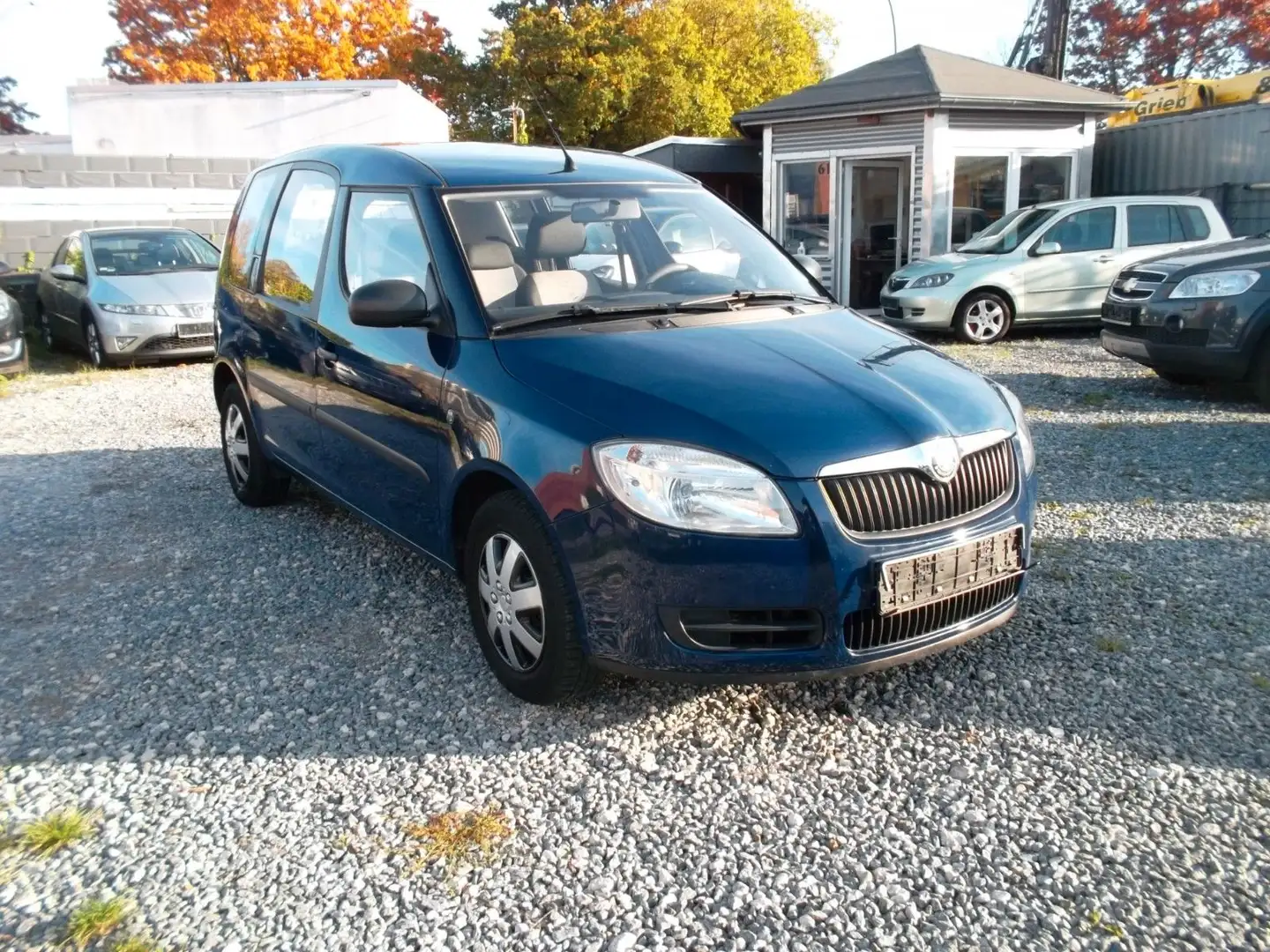 Skoda Roomster Plus Edition, 1.HAND Blau - 1