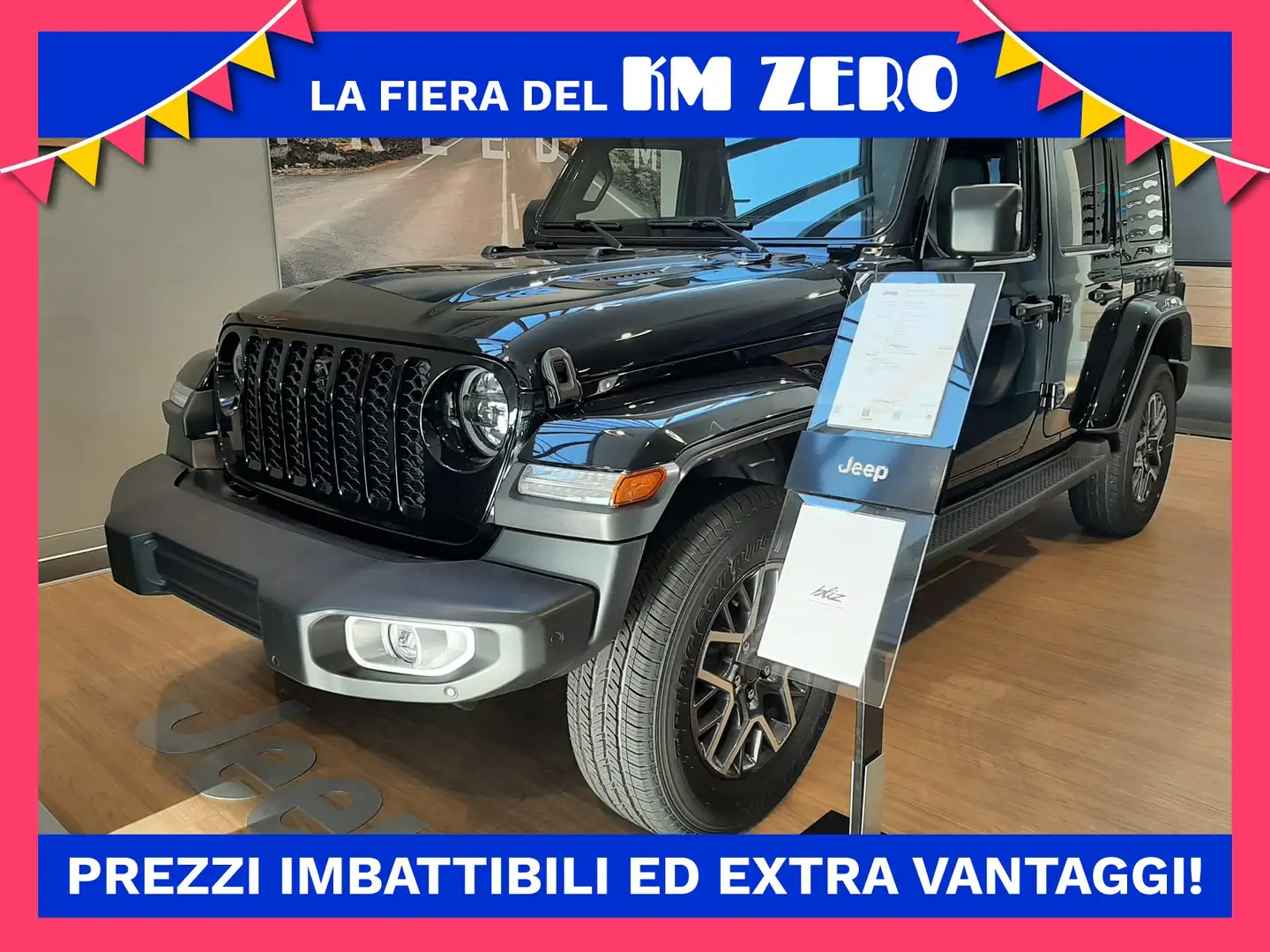Jeep Wrangler Jeep  unlimited 2.0 atx phev sahara 4xe au Black - 1
