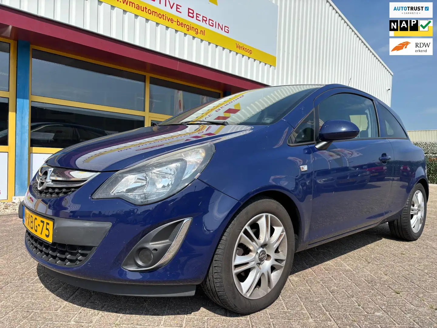 Opel Corsa 1.2-16V BlitZ AIRCO Blauw - 1