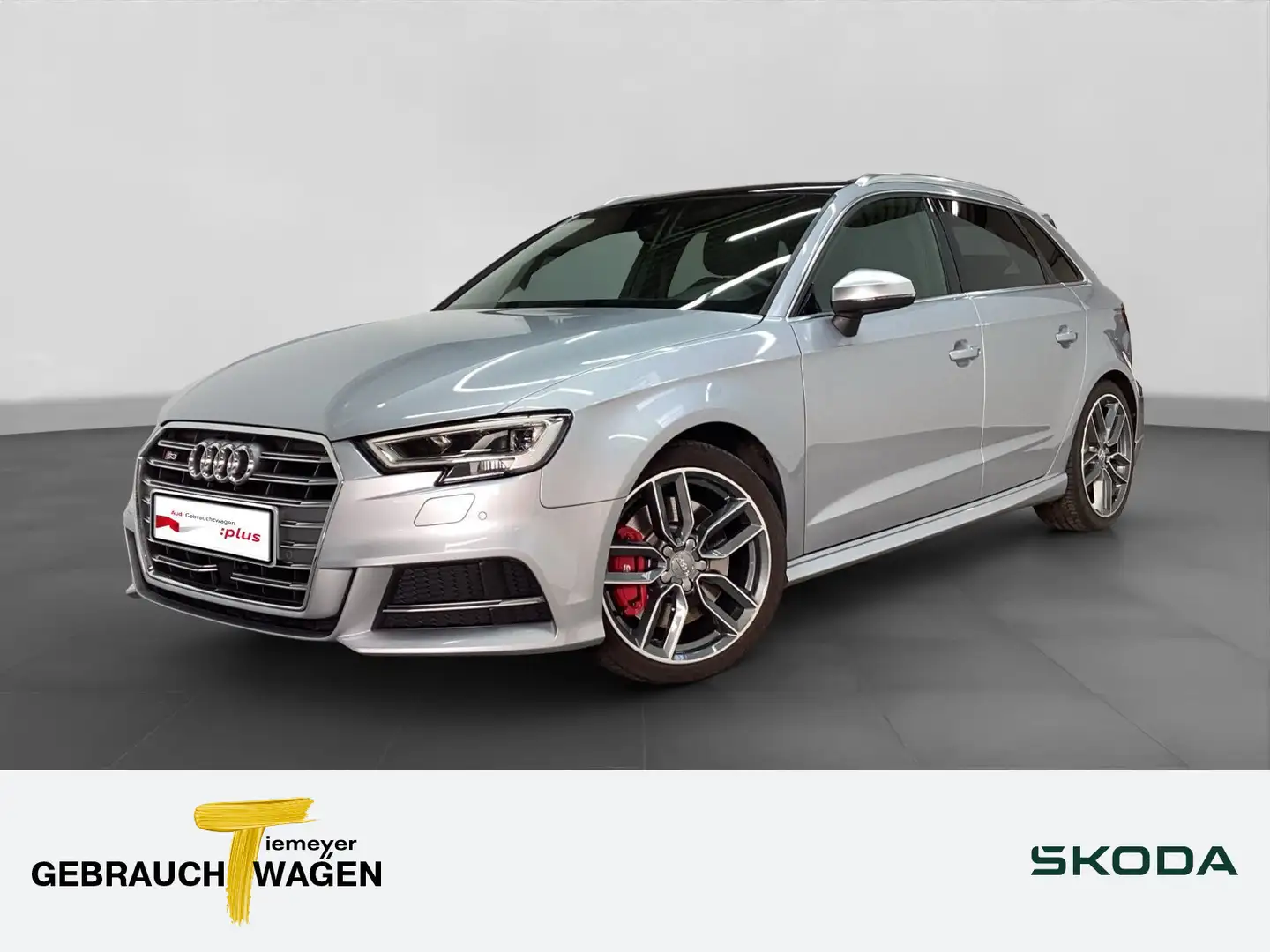 Audi S3 2.0 TFSI Q ACC M-RIDE BuO Argento - 1