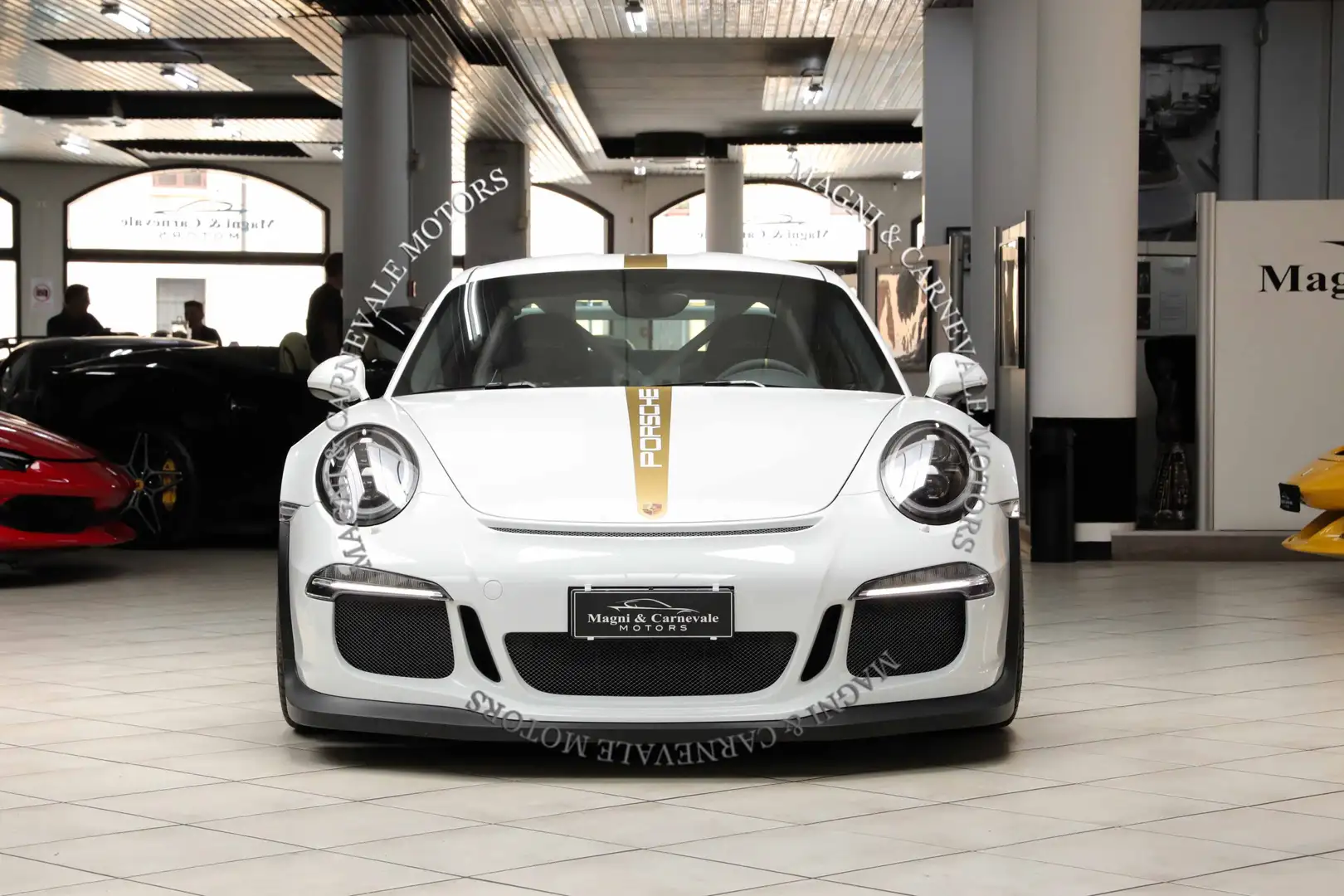 Porsche 991 GT3 RS CLUBSPORT|SOLLEVATORE|PDLS PLUS|SPORT-CHRON Bianco - 2
