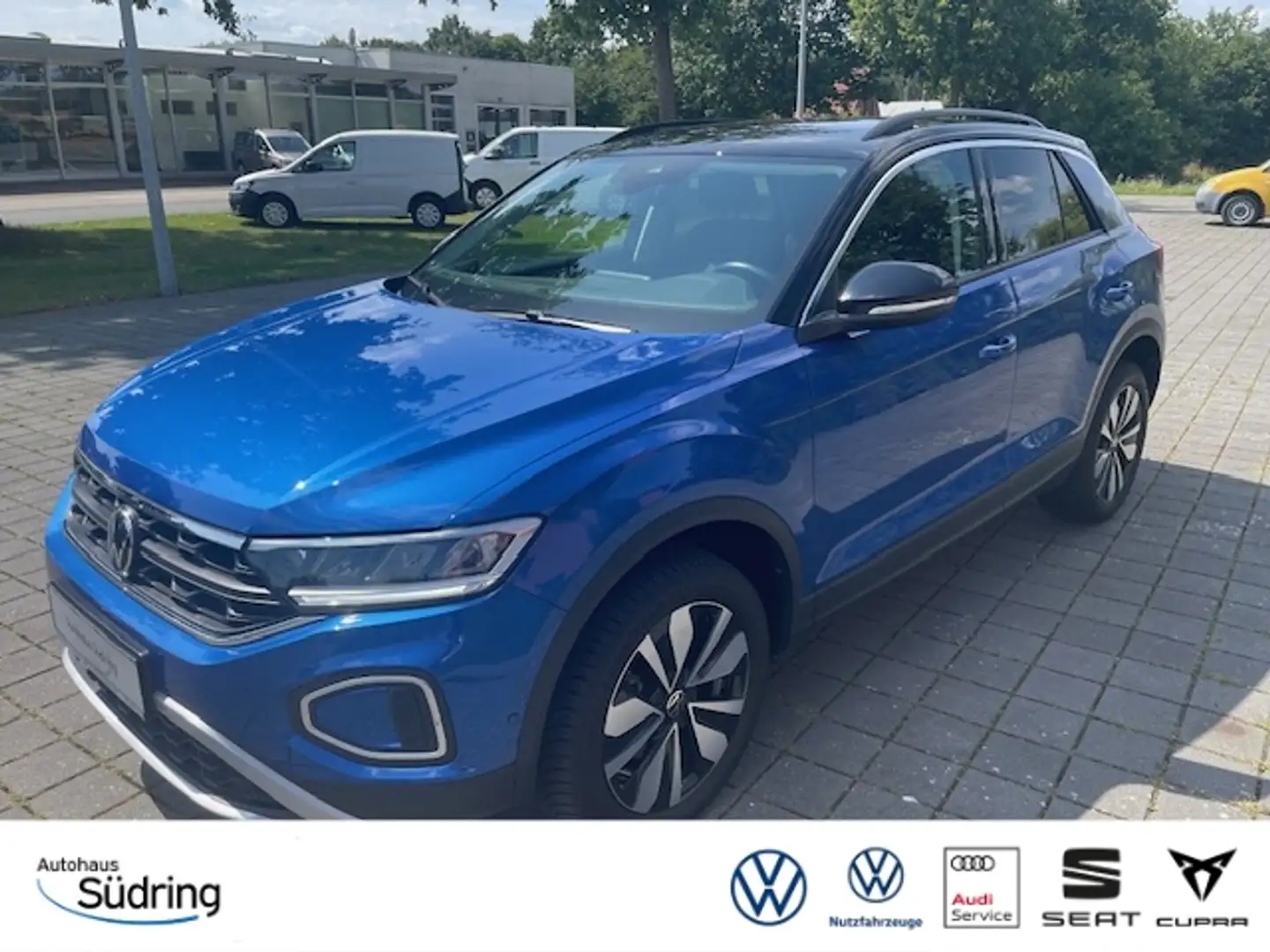 Volkswagen T-Roc 1,5 TSI Move AHK Navi LED ACC AppConnect Blau - 1