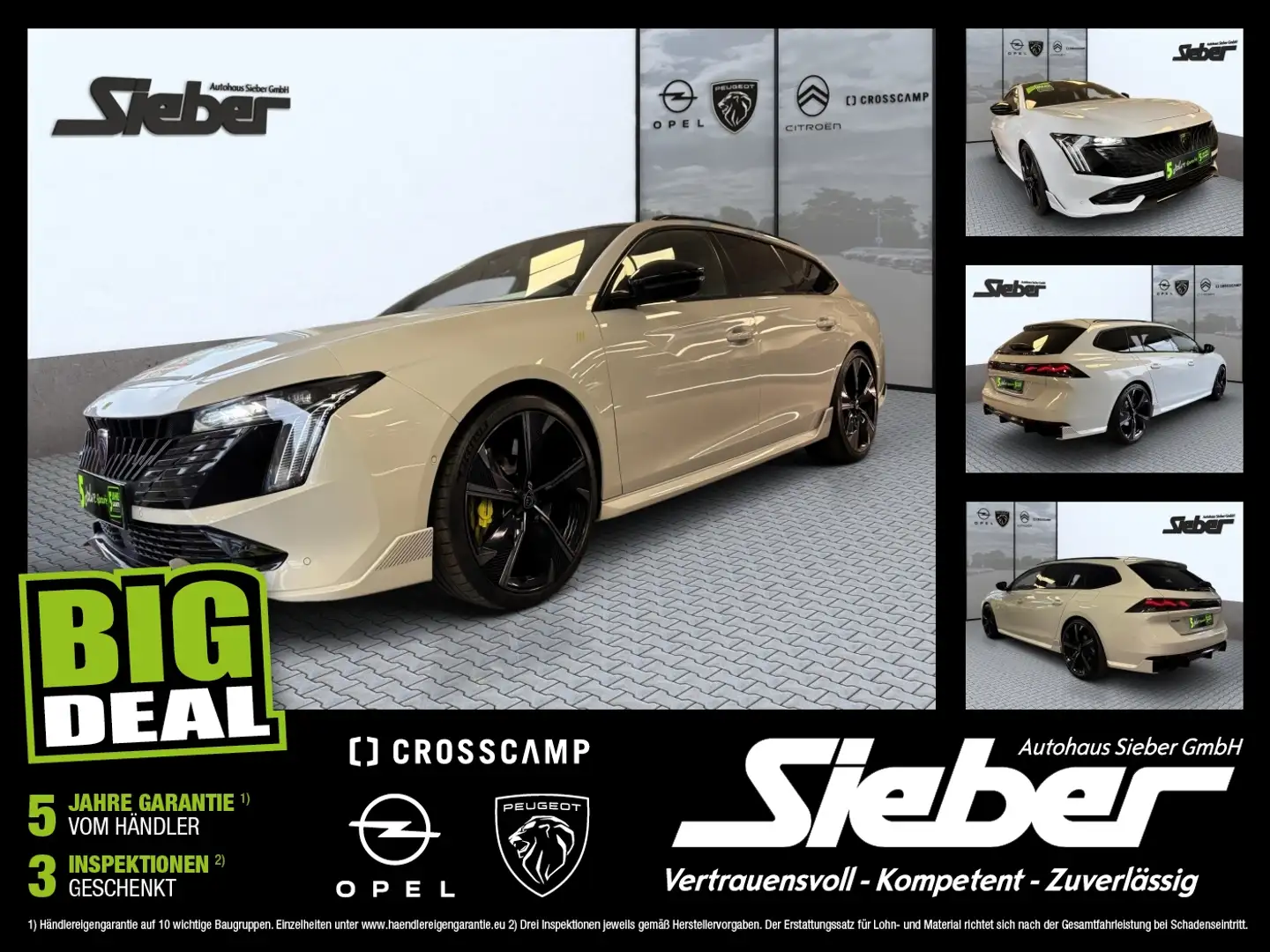 Peugeot 508 SW PSE Kamera Navi Sitzheizung Tempomat Wit - 1