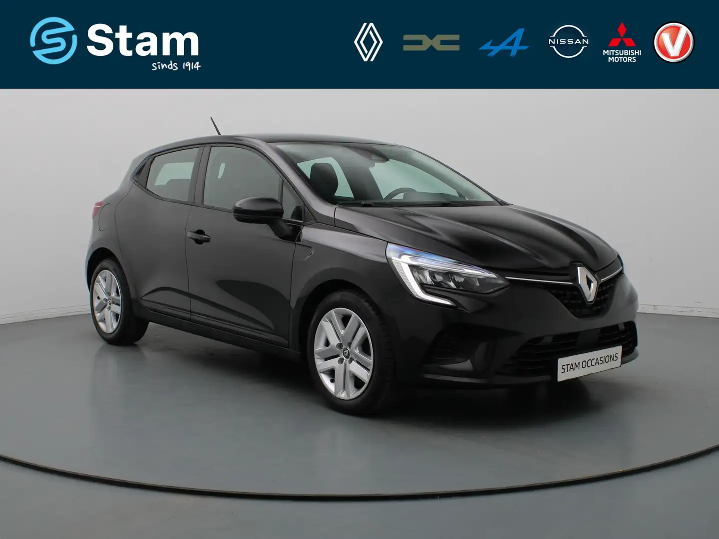 Renault Clio 90pk TCe Zen Airco | Cruise | Carplay | Parkeersen Zwart - 1