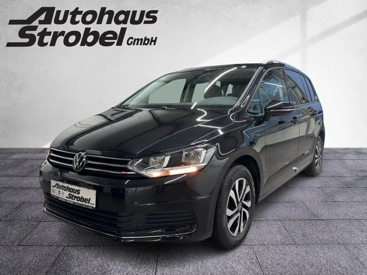 Volkswagen Touran 2.0 TDI DSG "ACTIVE" 7-Sitze AHK ACC Navi Schwarz - 2