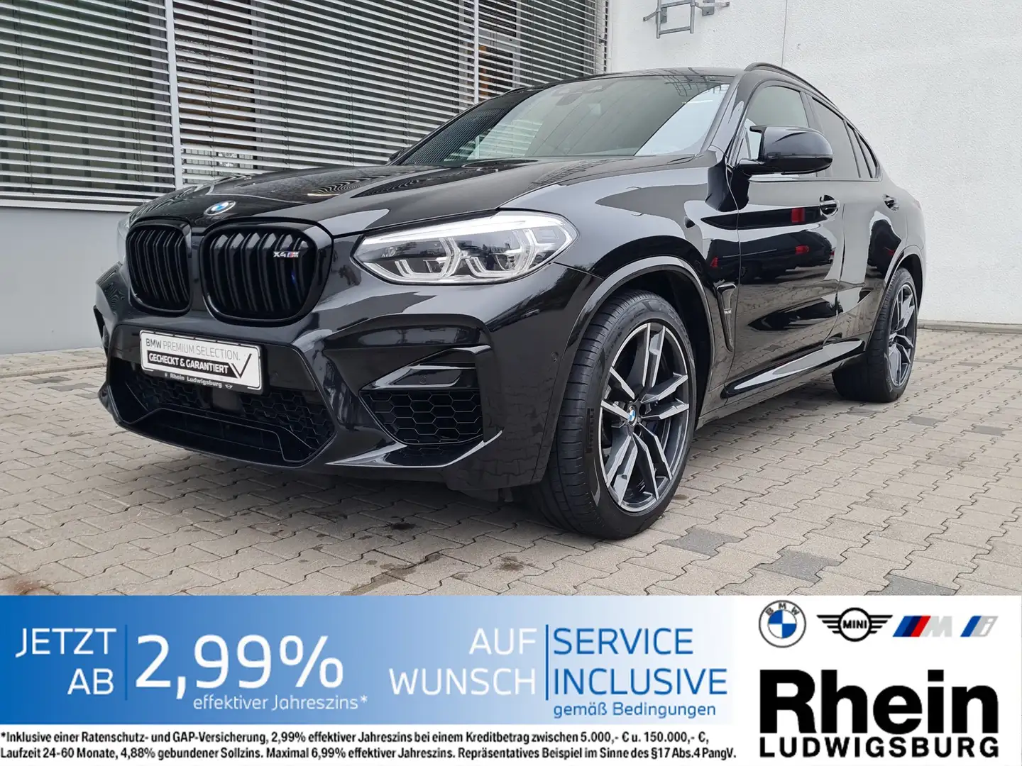 BMW X4 M DA+ Navi Prof HuD H&K PA DAB Komfort Noir - 1