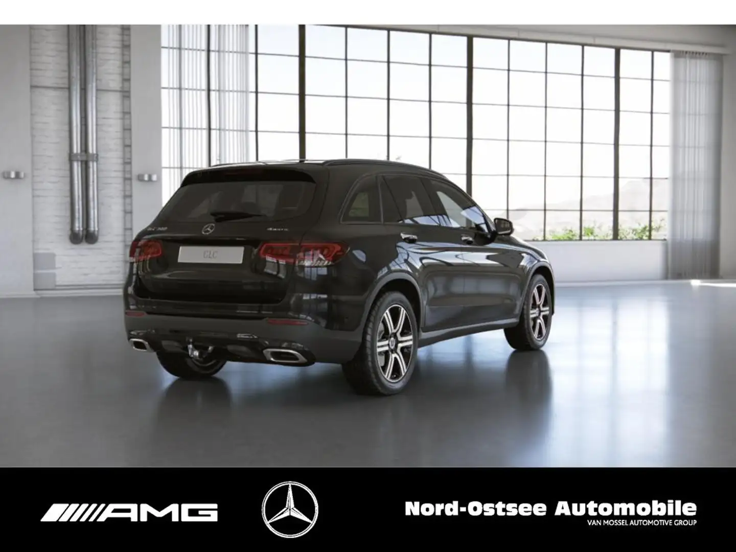 Mercedes-Benz GLC 300 4M 360° DISTRO AHK SITZHEIZUNG NIGHT Schwarz - 2