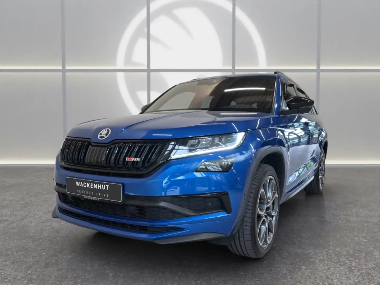 Skoda Kodiaq RS 2.0 Bi-TDI 4x4 BUSIN+AMUNDSEN+VERK.ASS Blau - 2