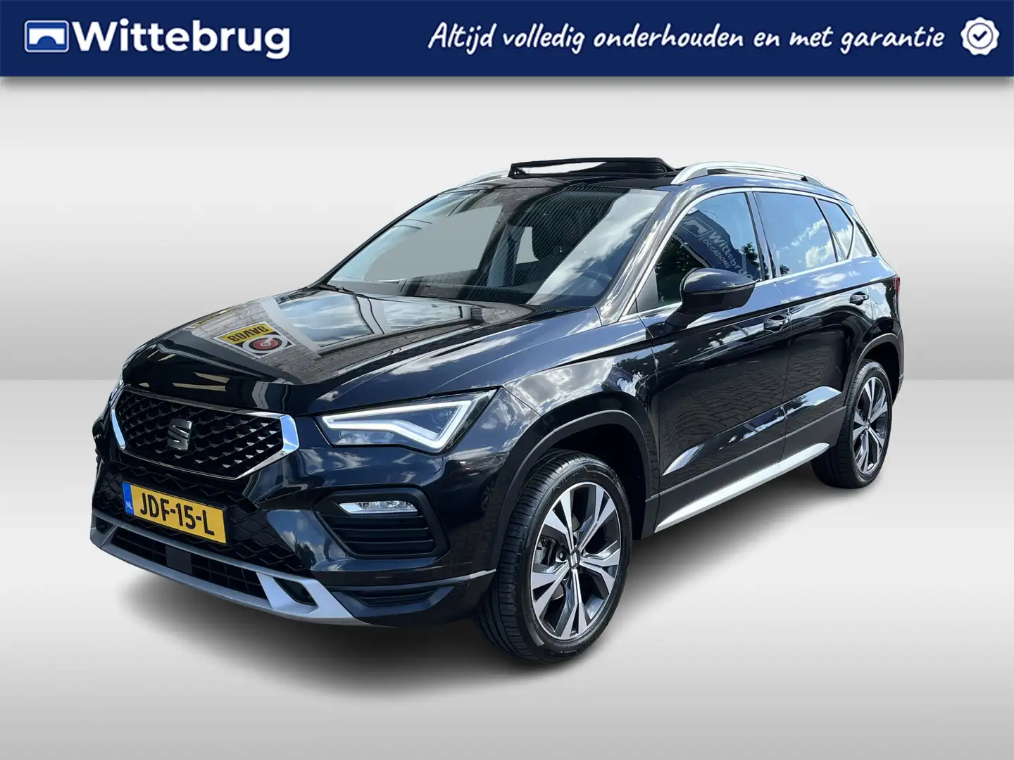 SEAT Ateca 1.5 TSI Xperience / PANO/ STUUR+STOEL VERWARM./ PA Noir - 1
