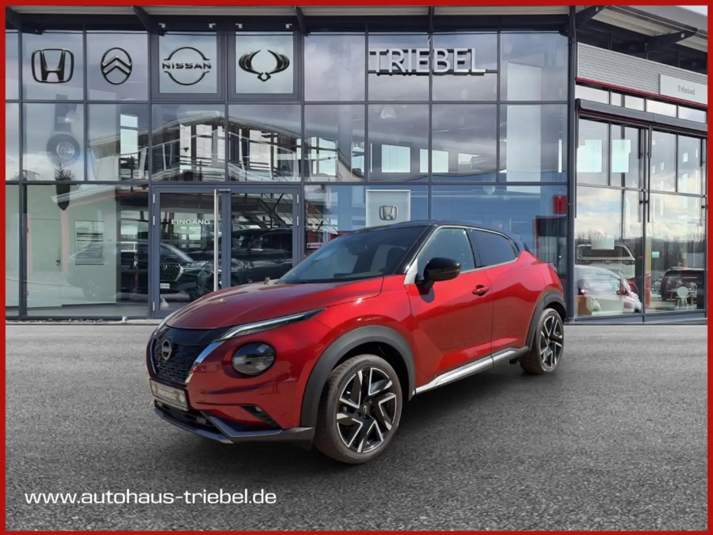 Nissan Juke Hybrid N-Design Bose* 360* LED* ProPilot* AAC* ACC Rouge - 1