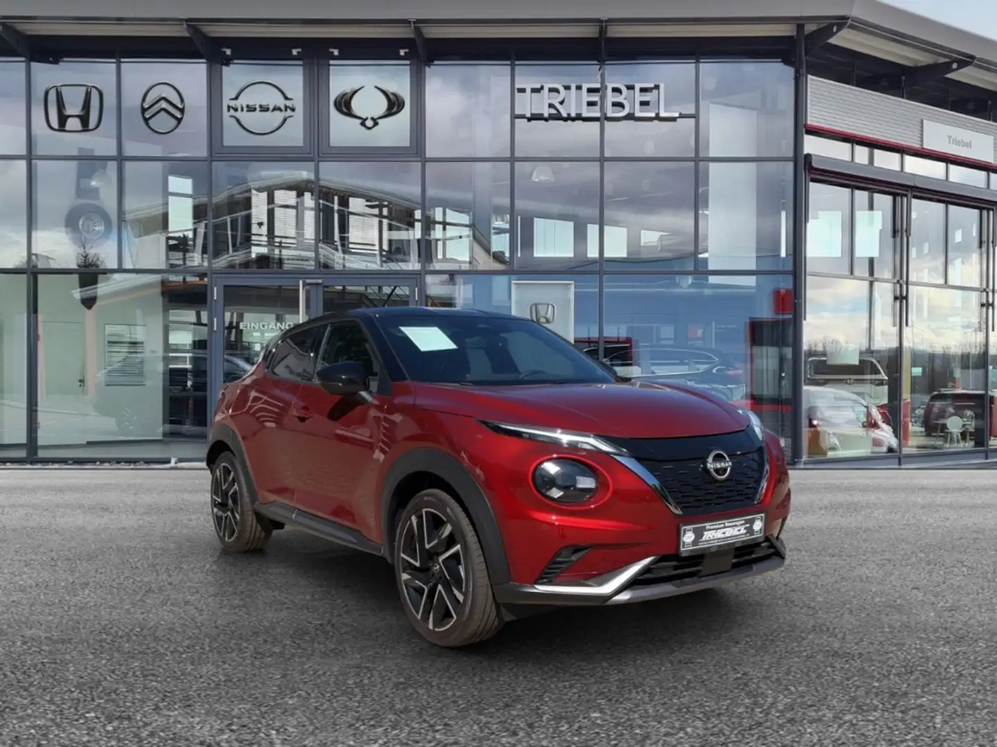 Nissan Juke Hybrid N-Design Bose* 360* LED* ProPilot* AAC* ACC Rouge - 2