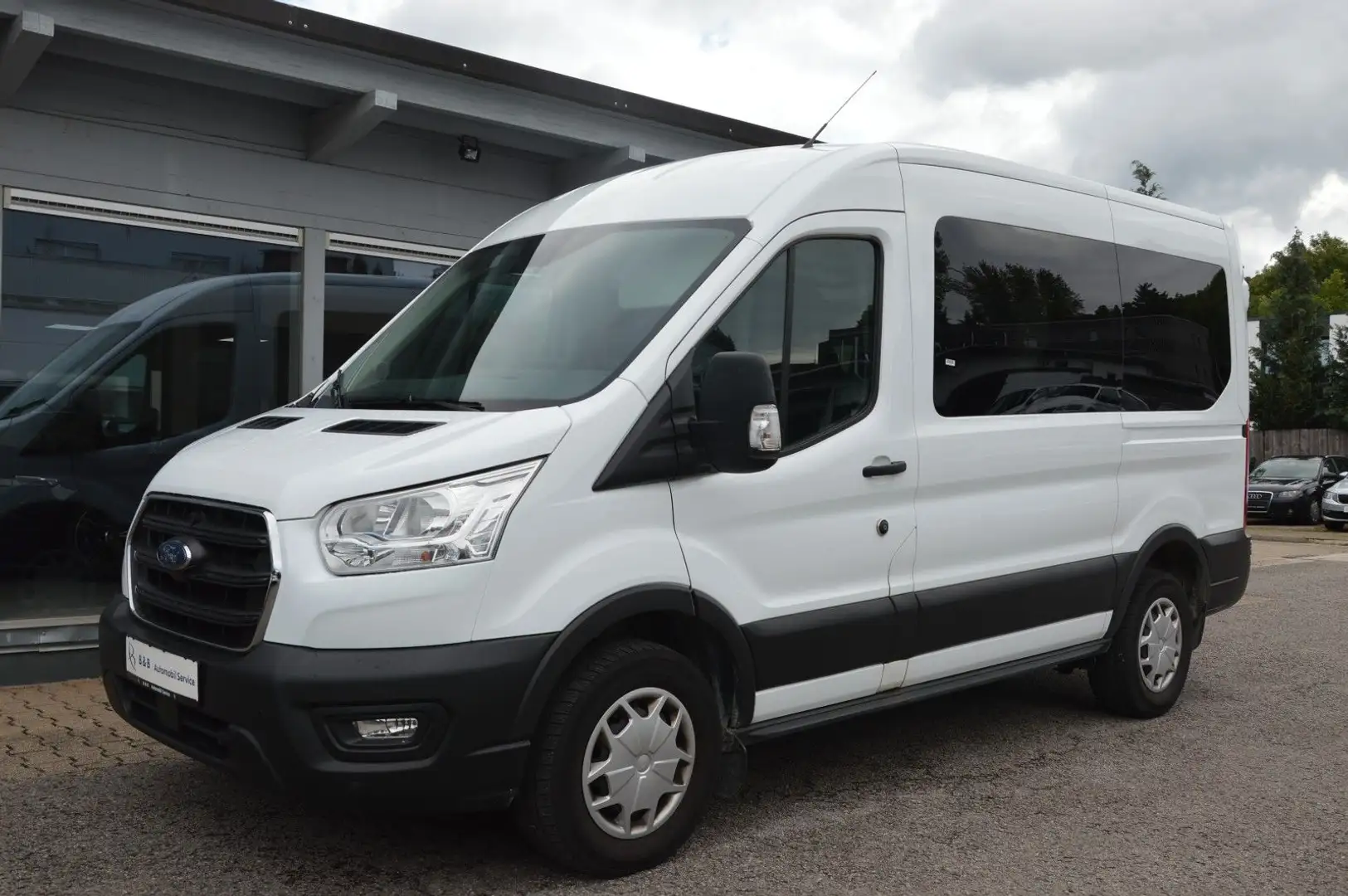 Ford Transit Kombi 350*H2L2*9Sitze*Navi*Automatik*PDC Weiß - 1