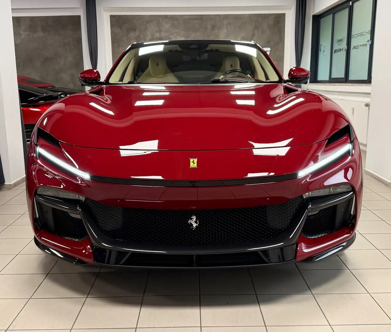 Ferrari Purosangue PUROSANGUE V12 RED EXT CREMA INT CARBON FULLOPT! Rouge - 2
