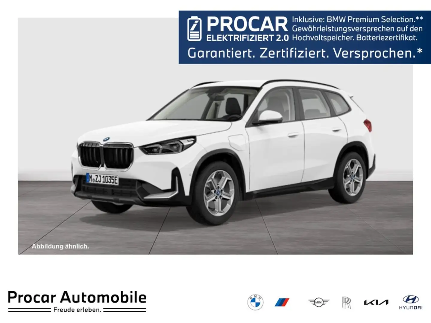 BMW X1 xDrive25e NAVI+HUD+KAMERA+LED+KOMFORTZUGANG+UVM. Wit - 1