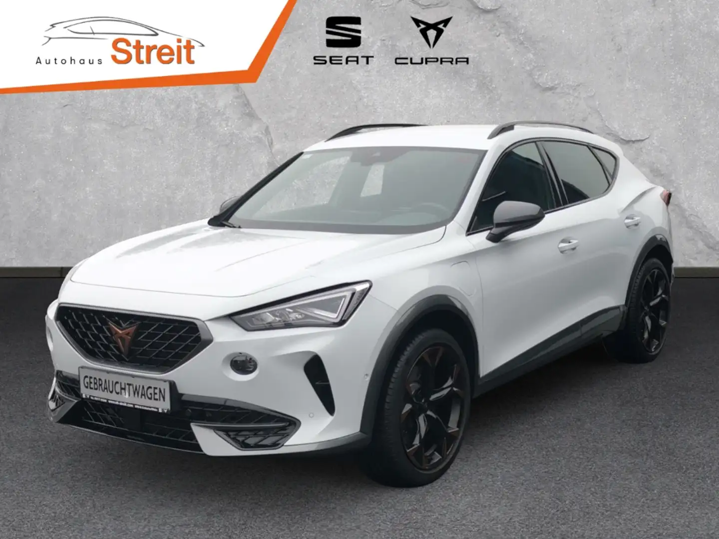 CUPRA Formentor VZ 1,4 e-HYBRID 6-G DSG AHK-klappbar Navi Leder di Weiß - 1