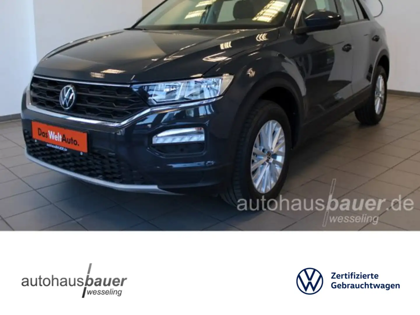 Volkswagen T-Roc 1.0l TSI Style *ACC, SHZ, PDC, Licht + Sicht* Grau - 1