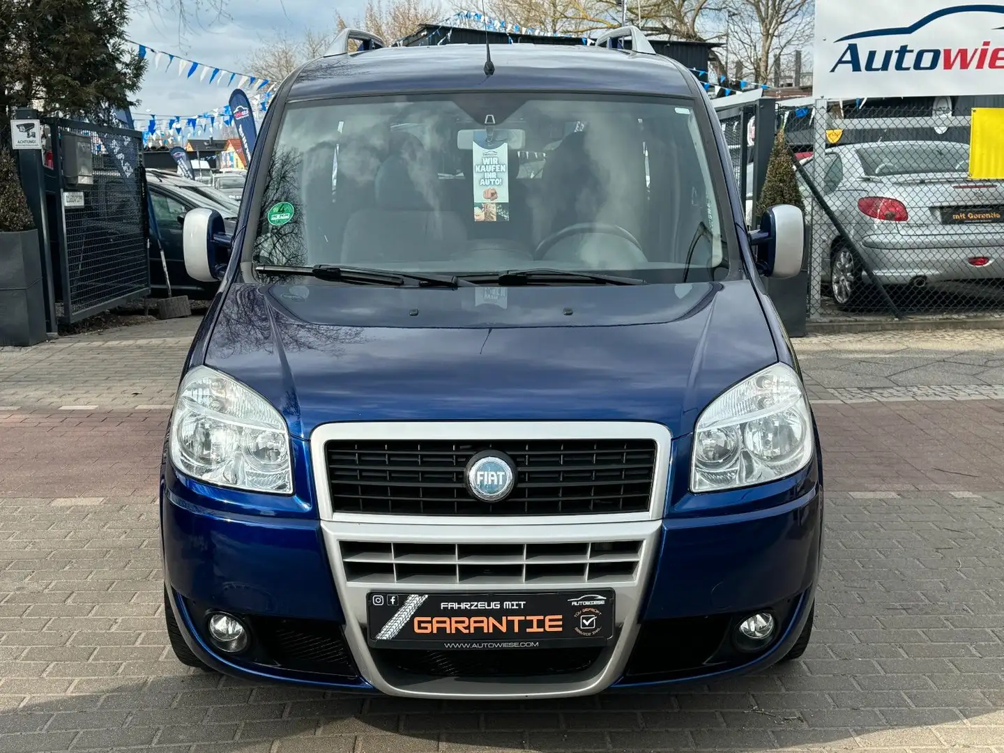 Fiat Doblo 1.4 Multijet MALIBU*Klima*Alu*PDC*TüvNeu* Blau - 2