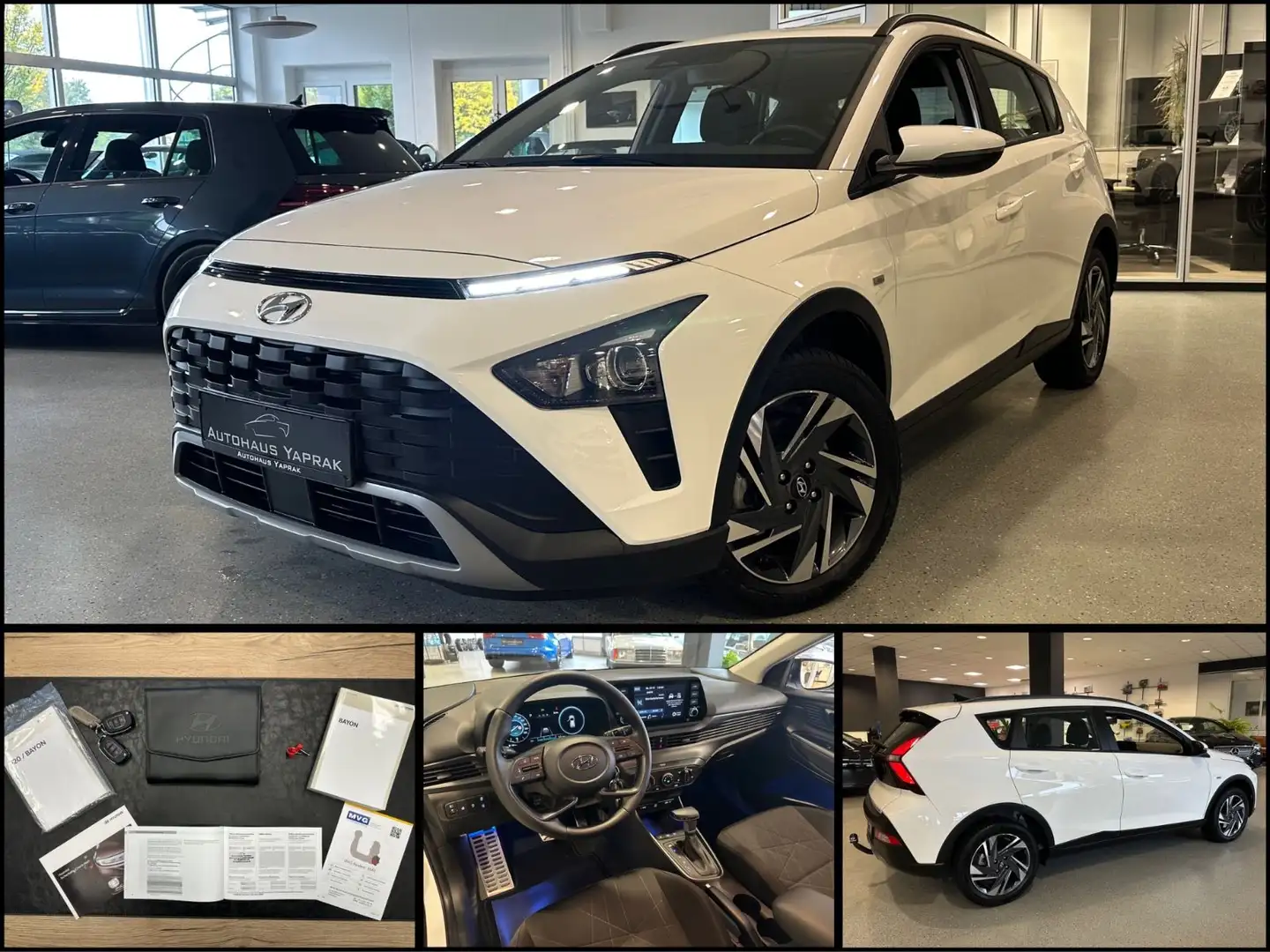 Hyundai BAYON Bayon|Mild-Hybrid|Trend|Carp|Spurh|Serv.|AHK|DAB Weiß - 1