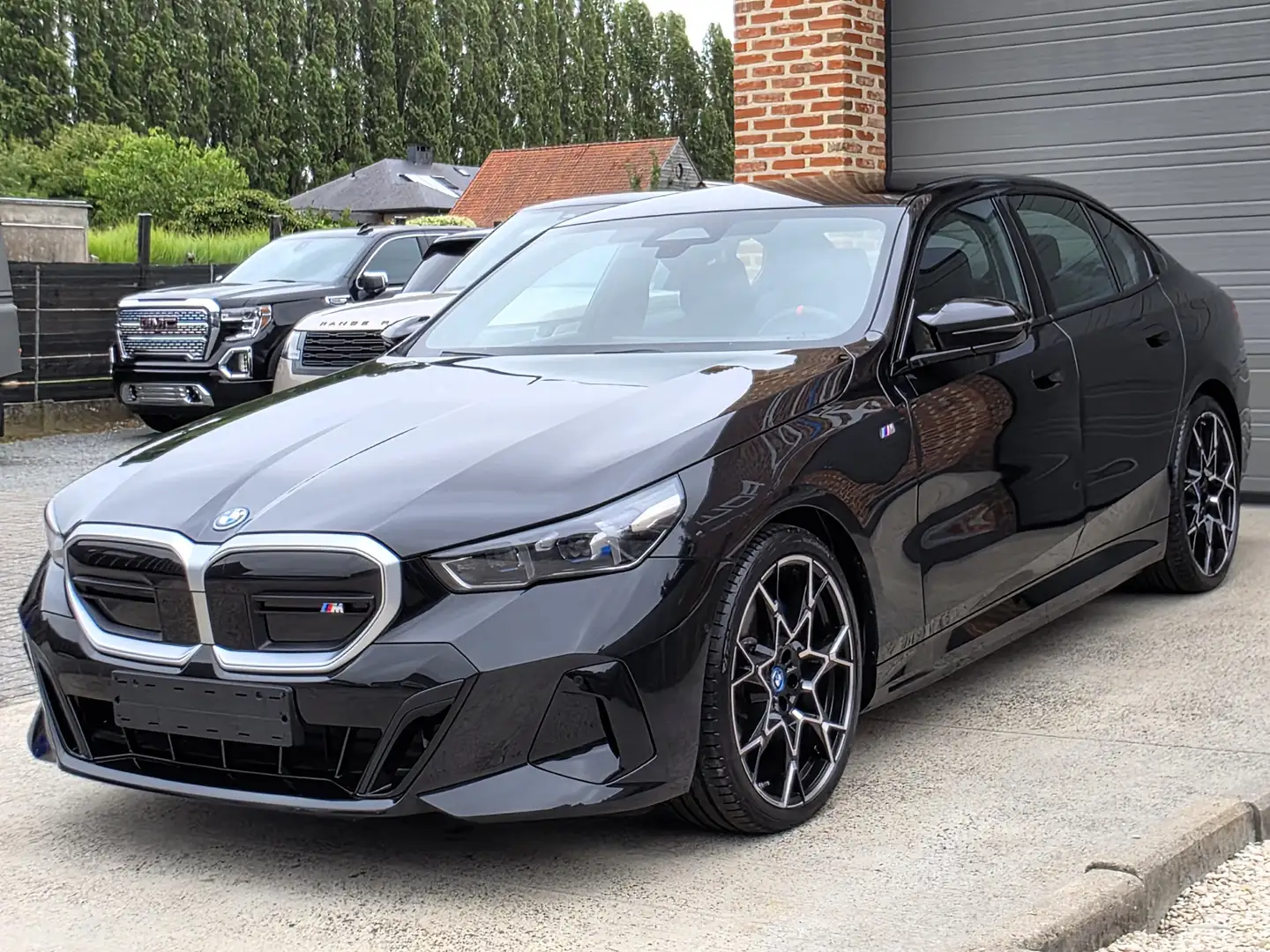 BMW i5 M60 - 601 PK - xDrive - 6.000 KM - ALS NIEUW Noir - 2