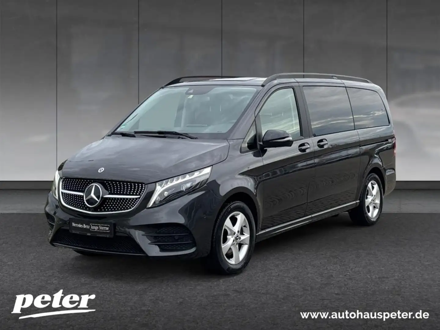 Mercedes-Benz V 300 d 4MATIC EDITION AMG LED+STHZG+AHK+LIEGE+DISTR Grau - 1