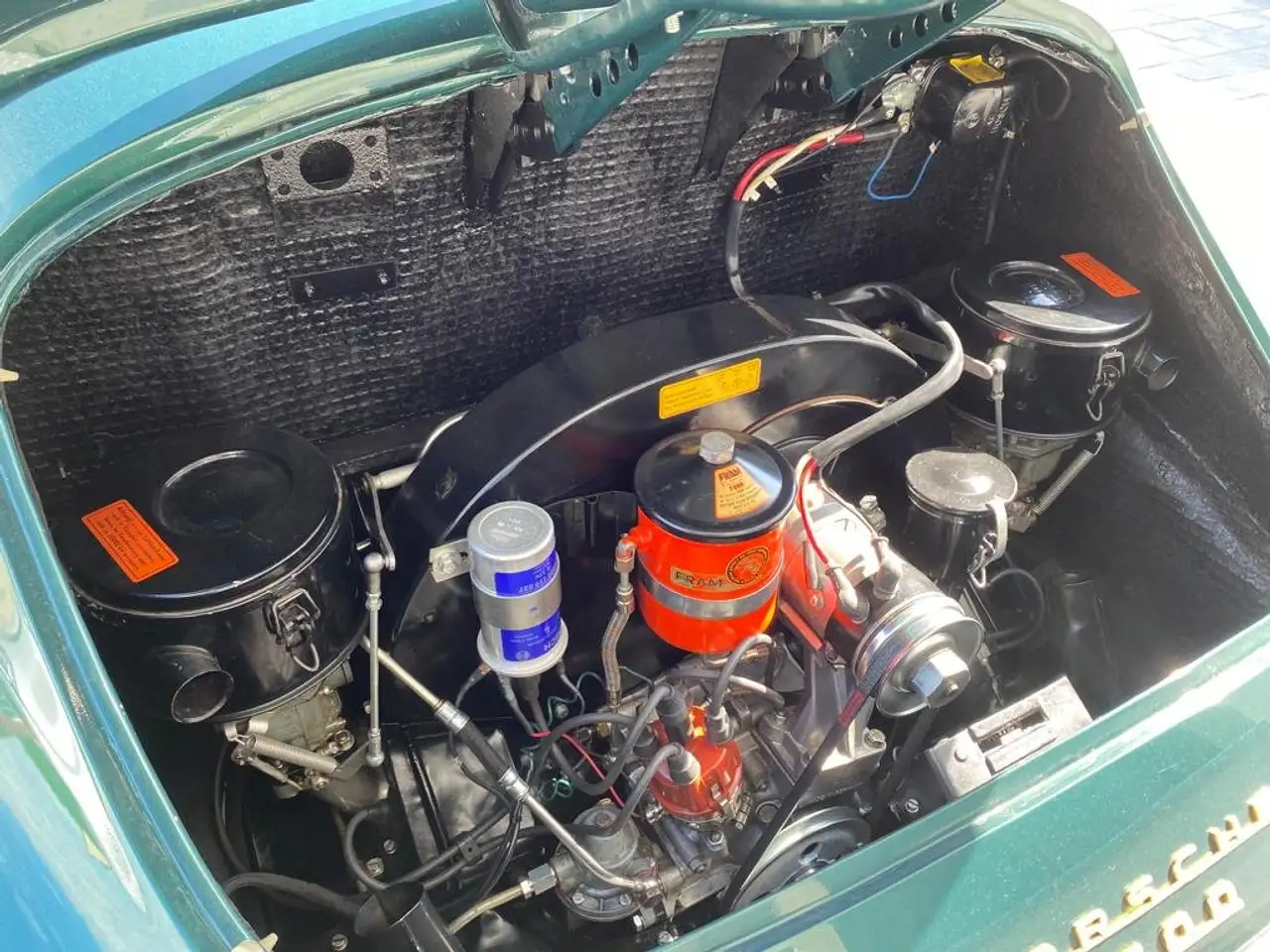 Porsche 356 COUPE AT1 03.57 - 1600 - ELIGIBLE EPREUVES HISTO, foto 11