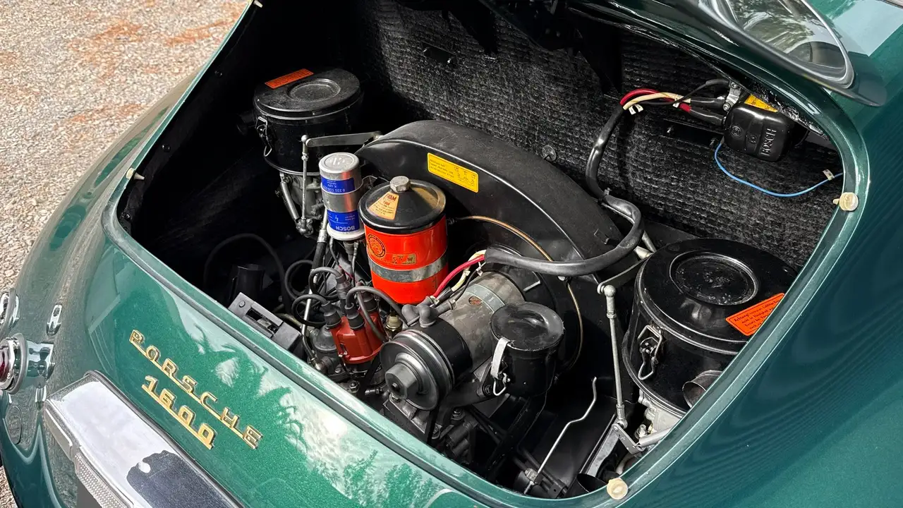 Porsche 356 COUPE AT1 03.57 - 1600 - ELIGIBLE EPREUVES HISTO, foto 12