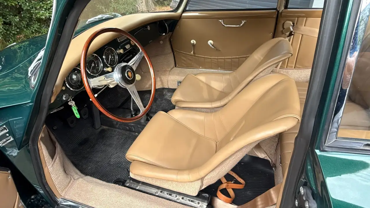 Porsche 356 COUPE AT1 03.57 - 1600 - ELIGIBLE EPREUVES HISTO, foto 5