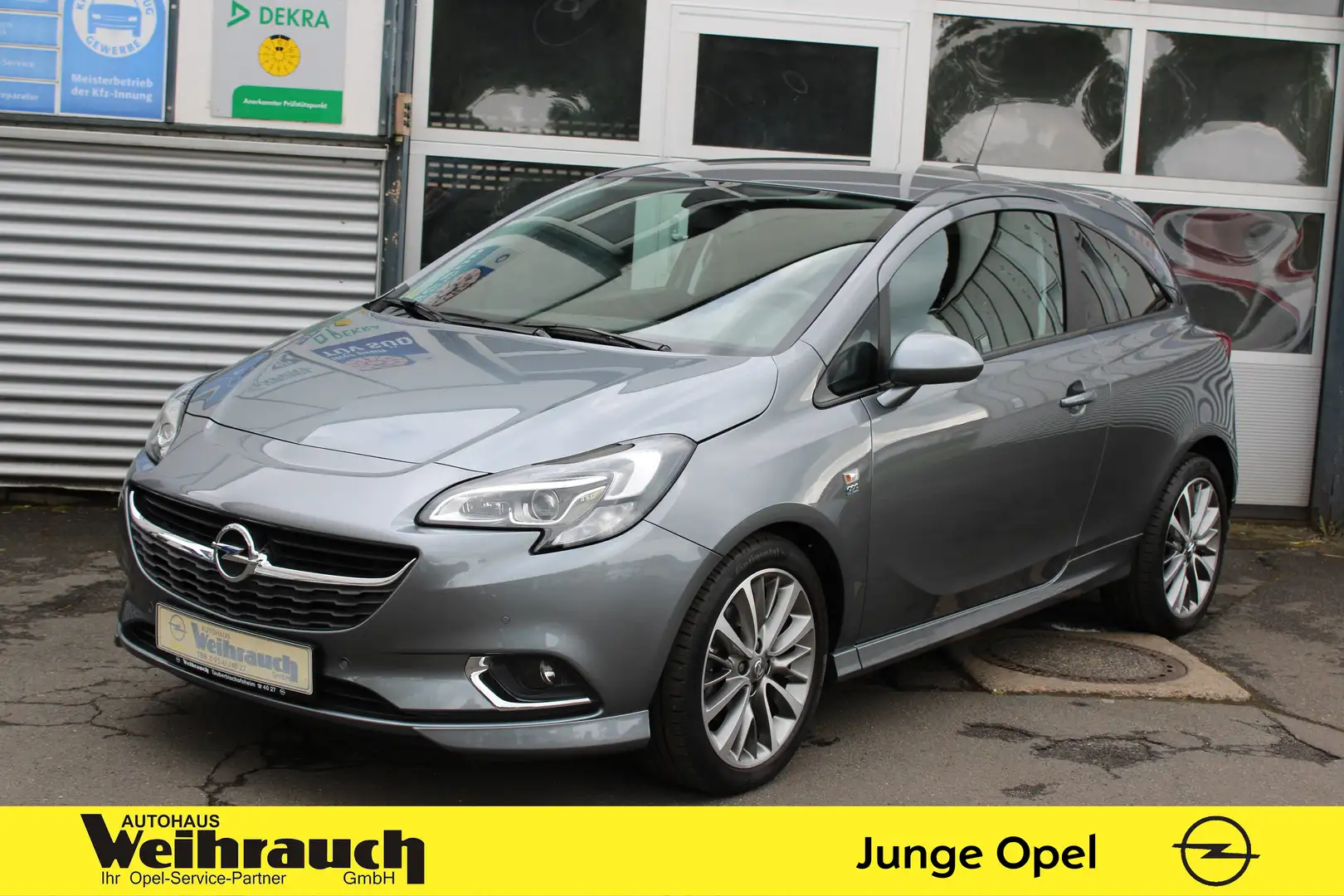 Opel Corsa 1.4 Turbo Innovation+Navi+OPC-Line+ Grau - 1