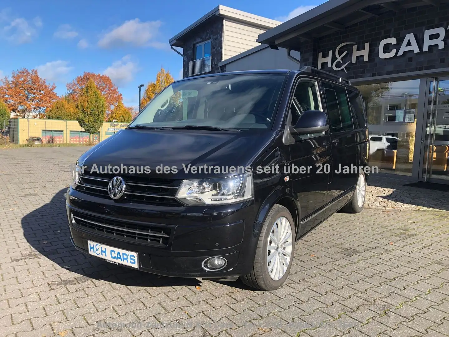 Volkswagen T5 Multivan 2.0 TDI Highline 4Motion 2X Schiebe Schwarz - 1