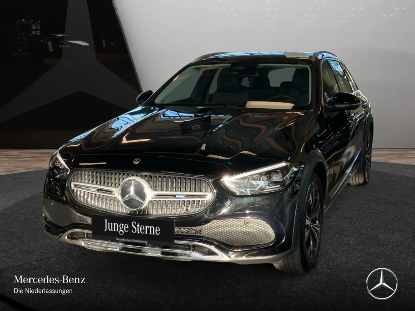 Mercedes-Benz C 220 d T 4M AVANTG+AHK+LED+KAMERA+KEYLESS+9G Schwarz - 2